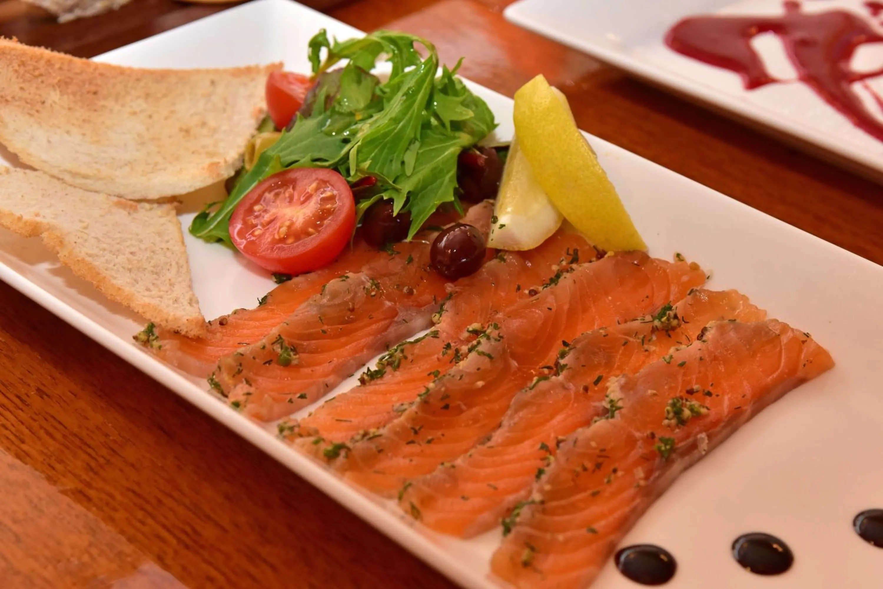 Food close-up in Ailean Chraggan