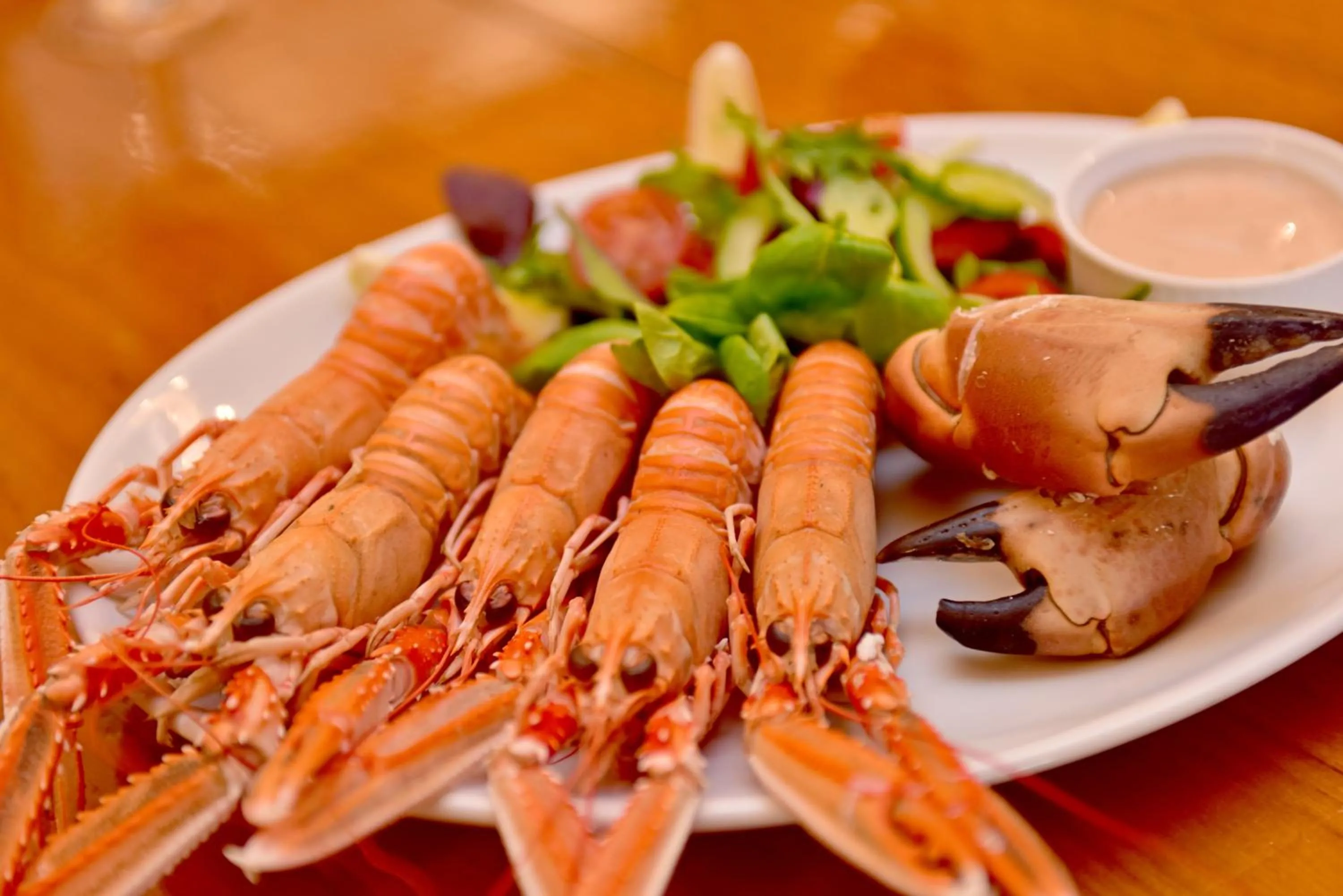 Food close-up in Ailean Chraggan