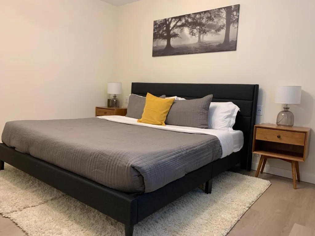 Bed in The Francis Boutique Inn