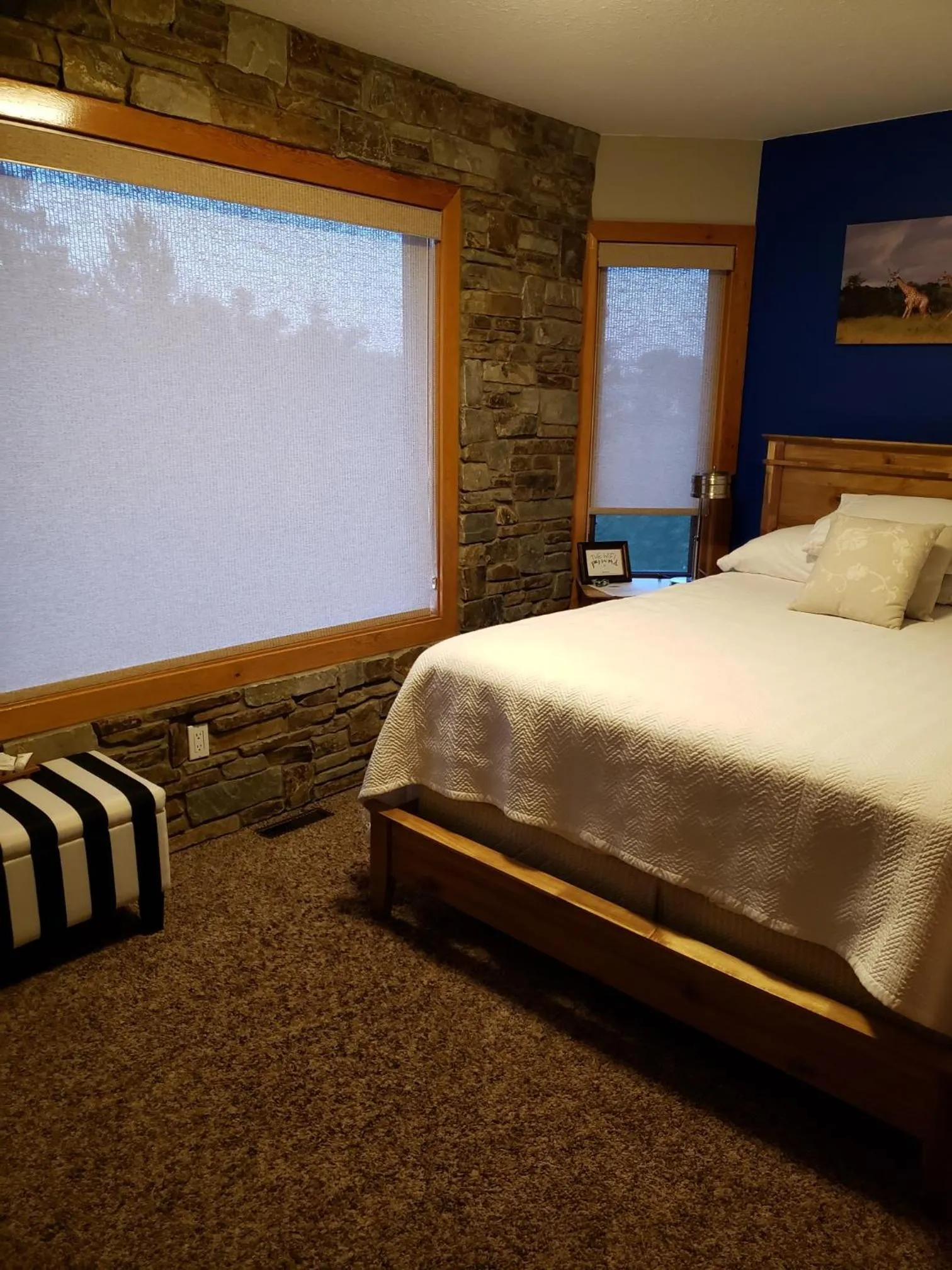 Bed in South Africa House Guest Lodge