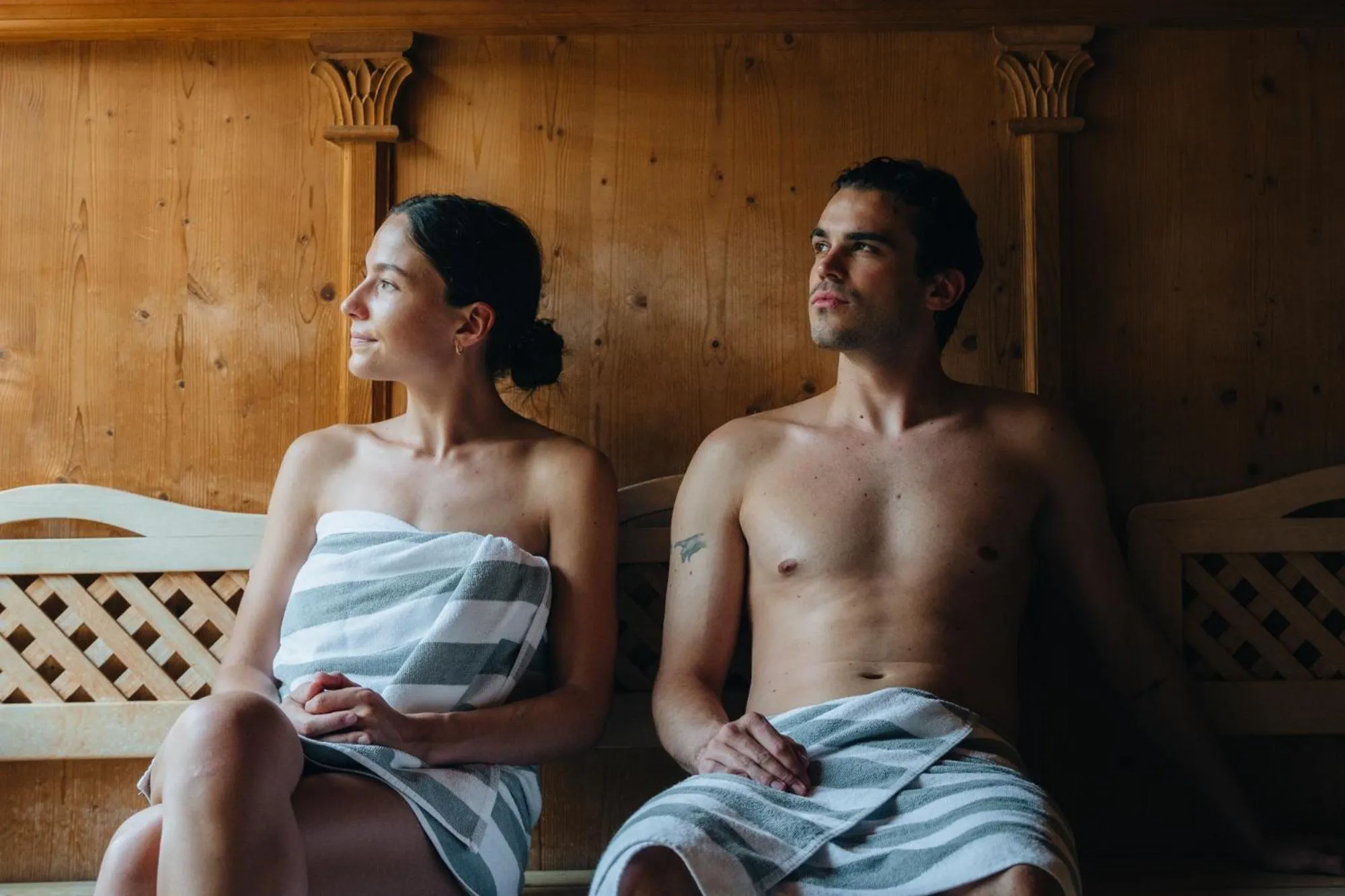 Sauna in MANNI das Hotel