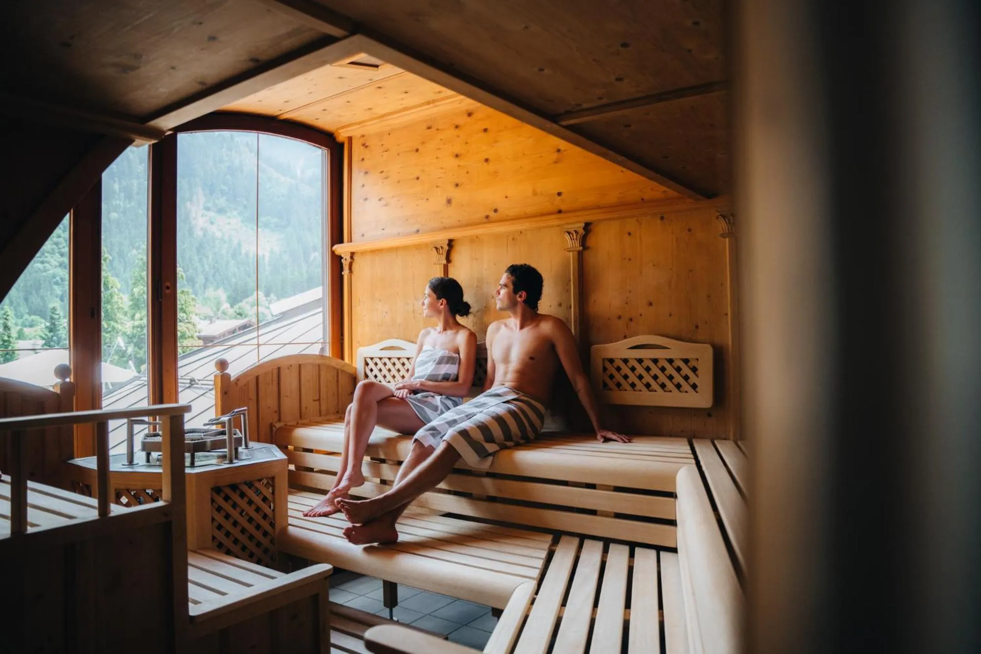 Sauna in MANNI das Hotel