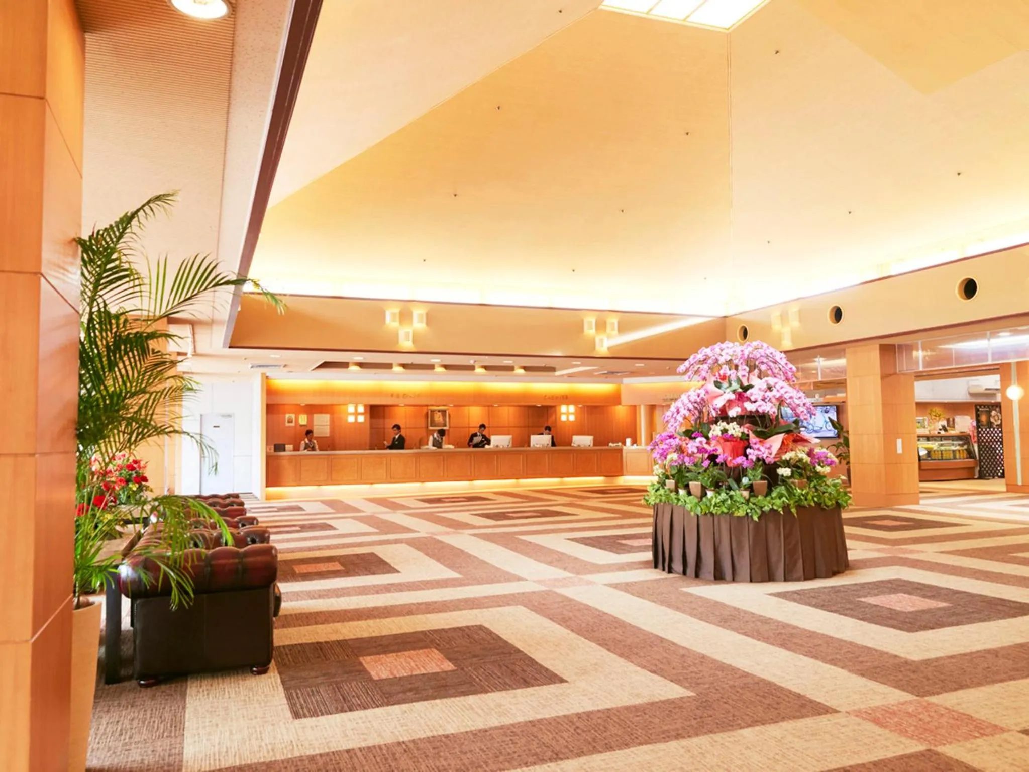 Lobby or reception in Tsumagoi Resort Sai no Sato