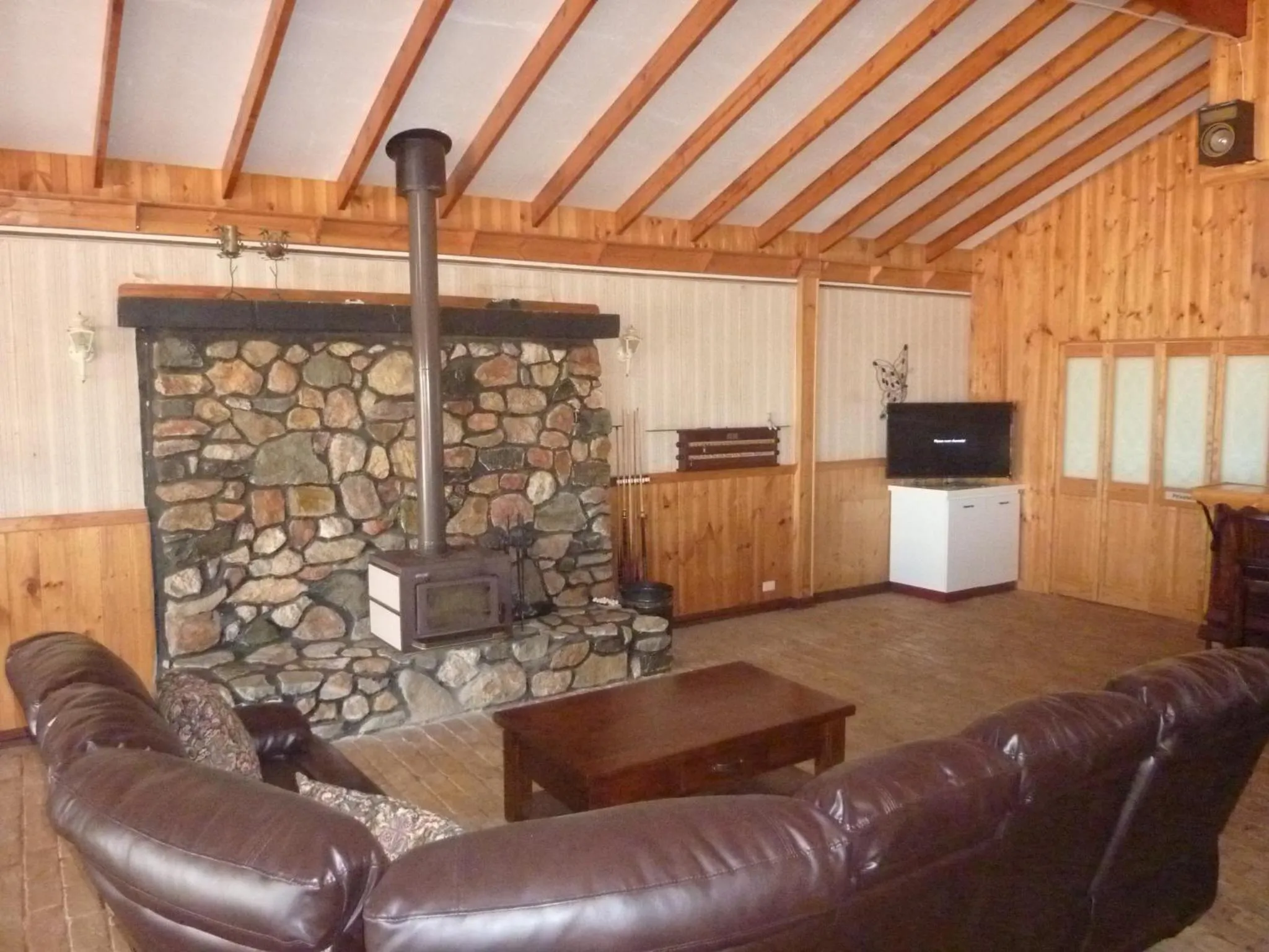 Communal lounge/ TV room in The Old Convent Dalwallinu