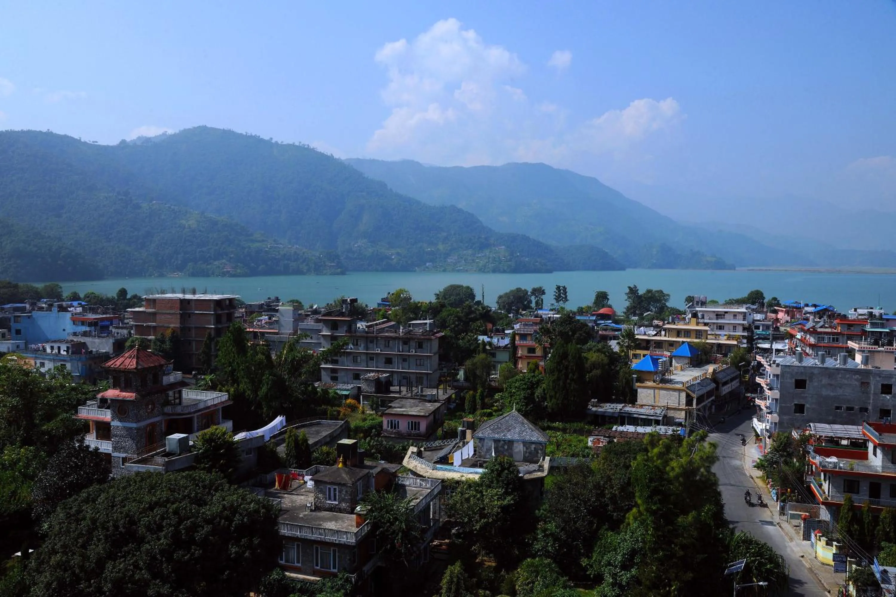 City view in Hotel Queens Park