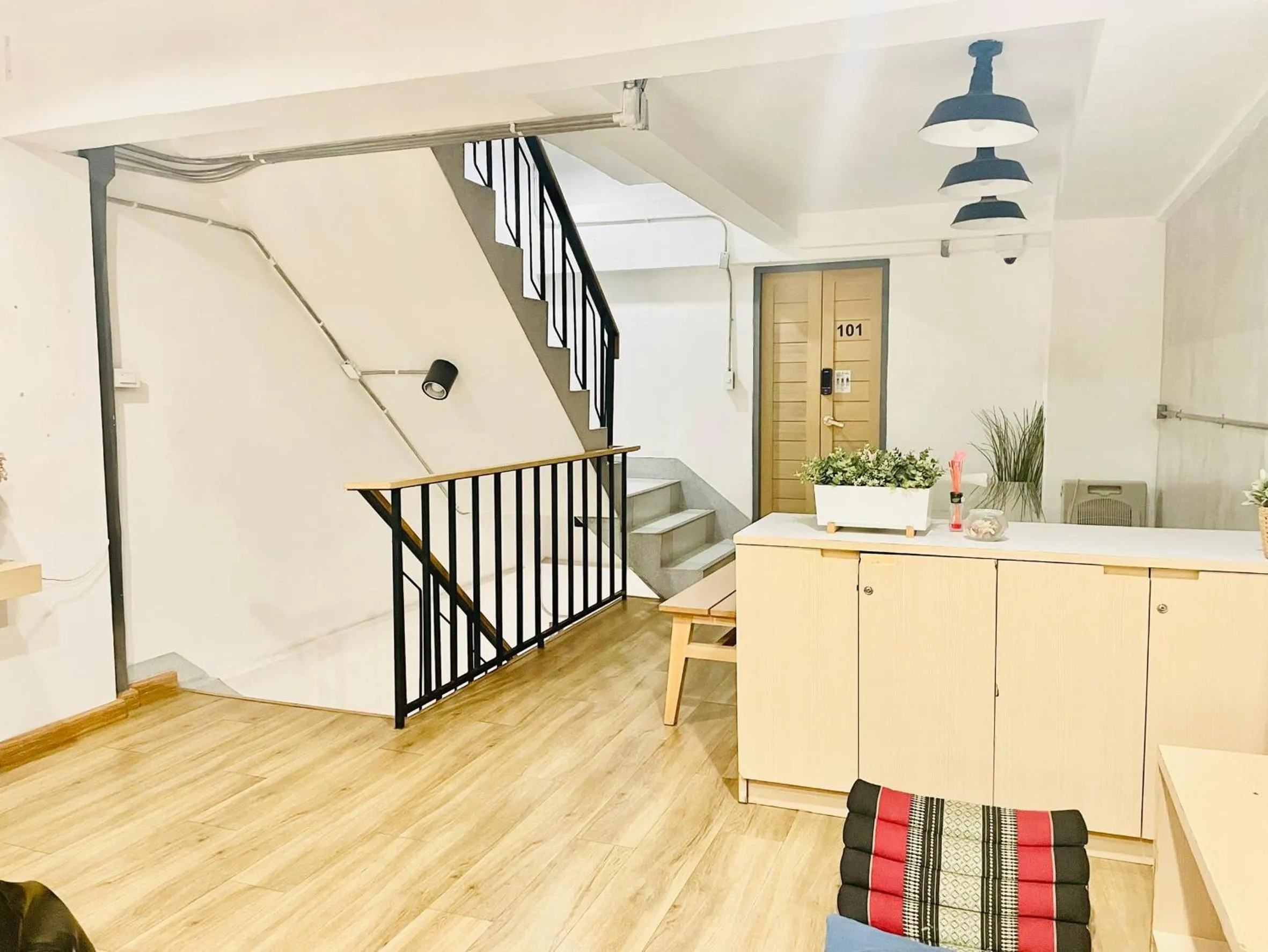 Property building in ORA Hostel Bangkok