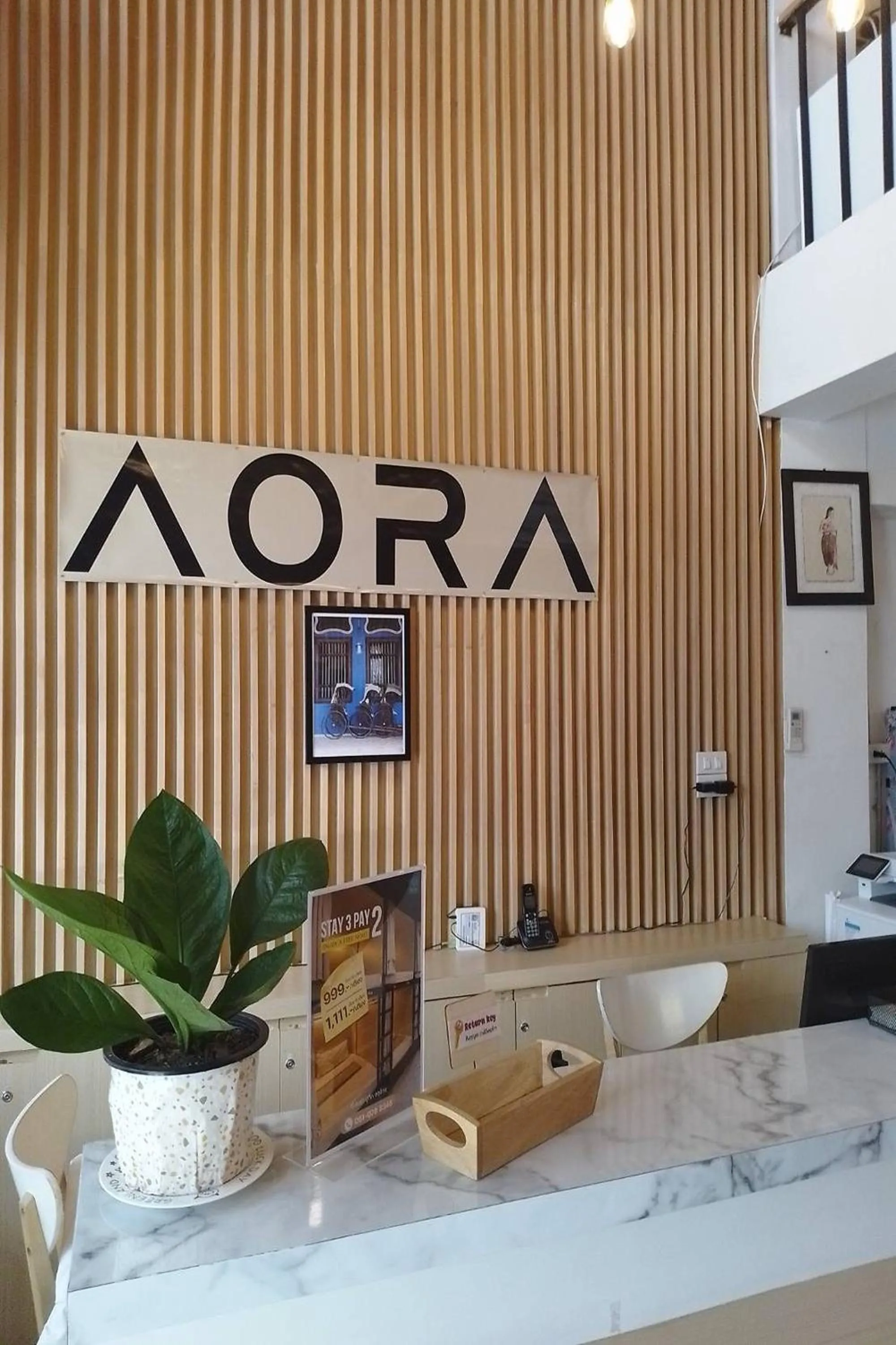 Lobby or reception in ORA Hostel Bangkok