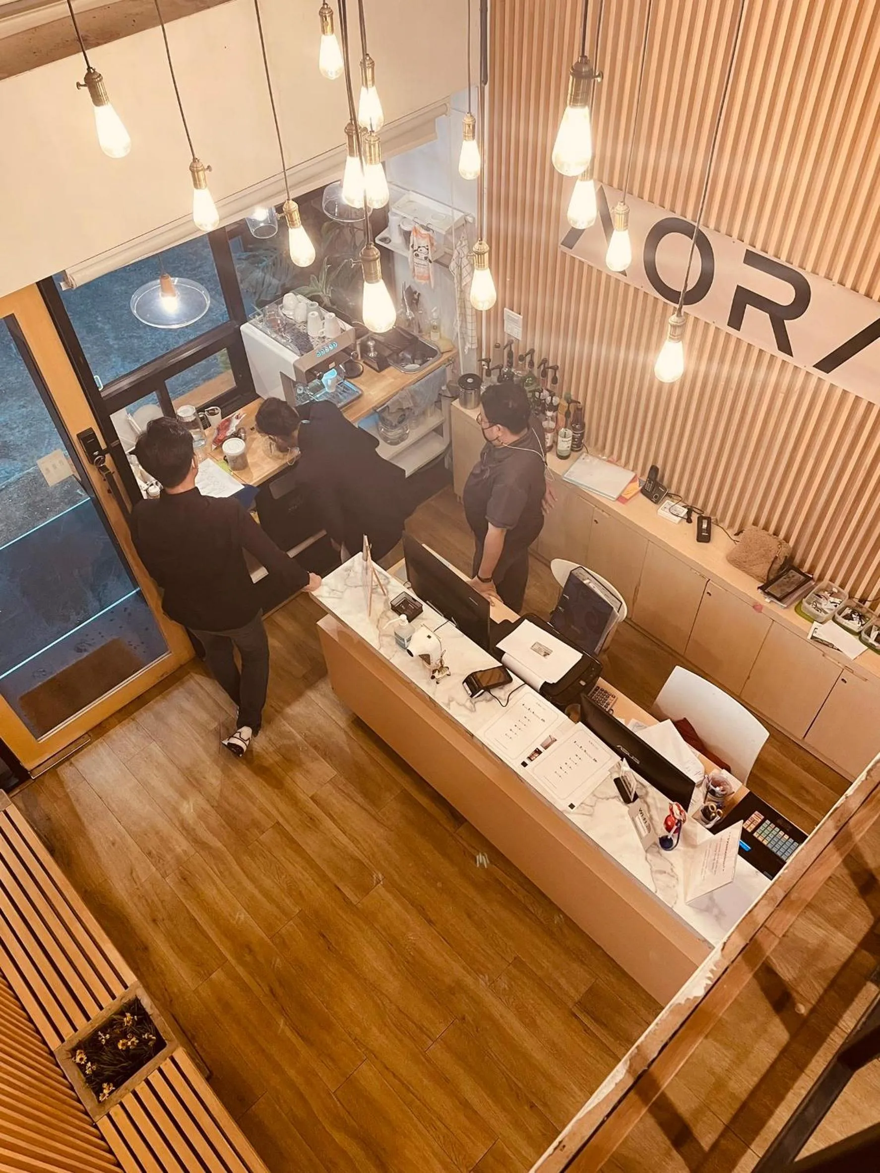 Property building in ORA Hostel Bangkok