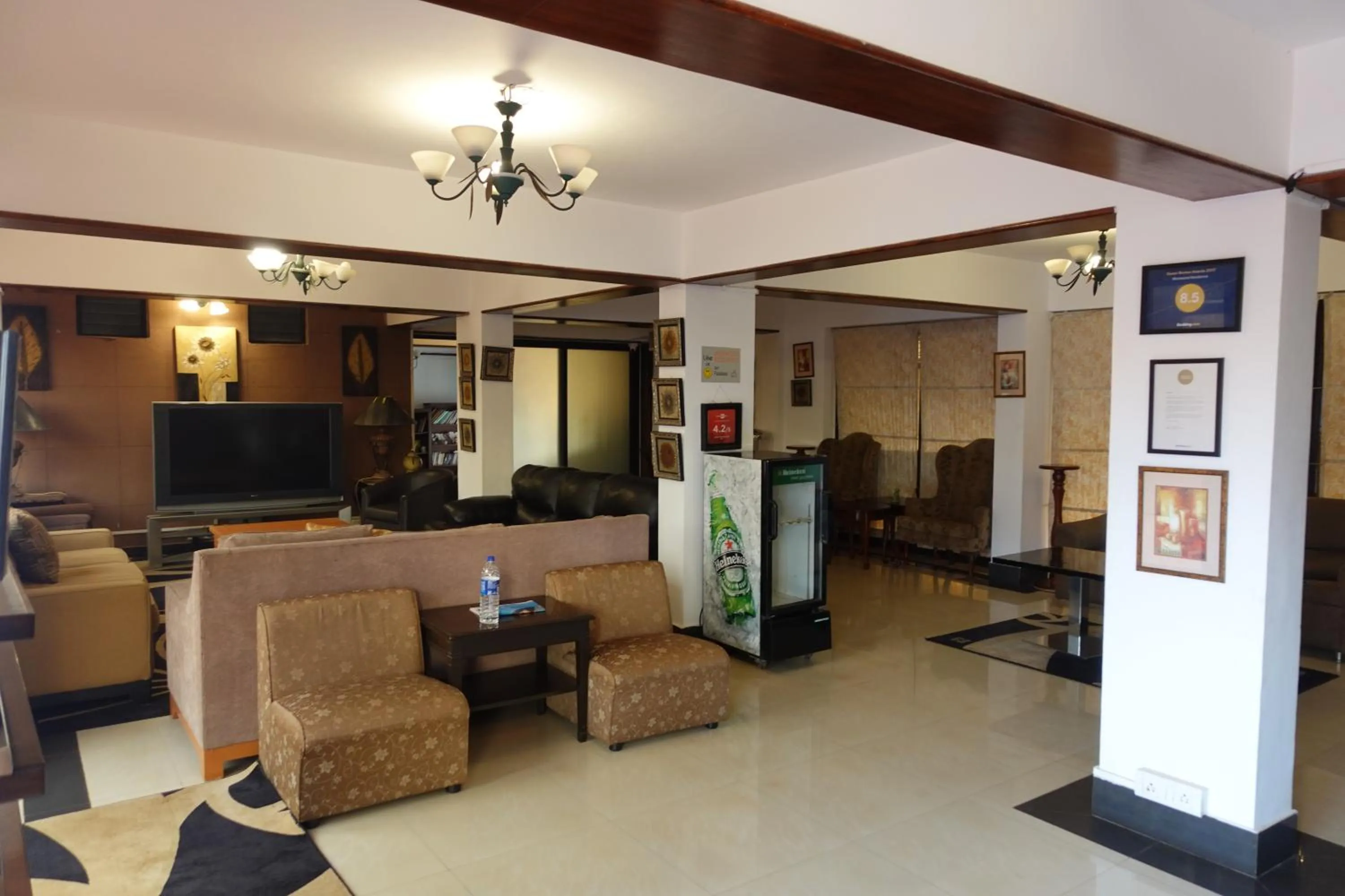 Living room in Westwood Residence Goa - The Boutique Hotel