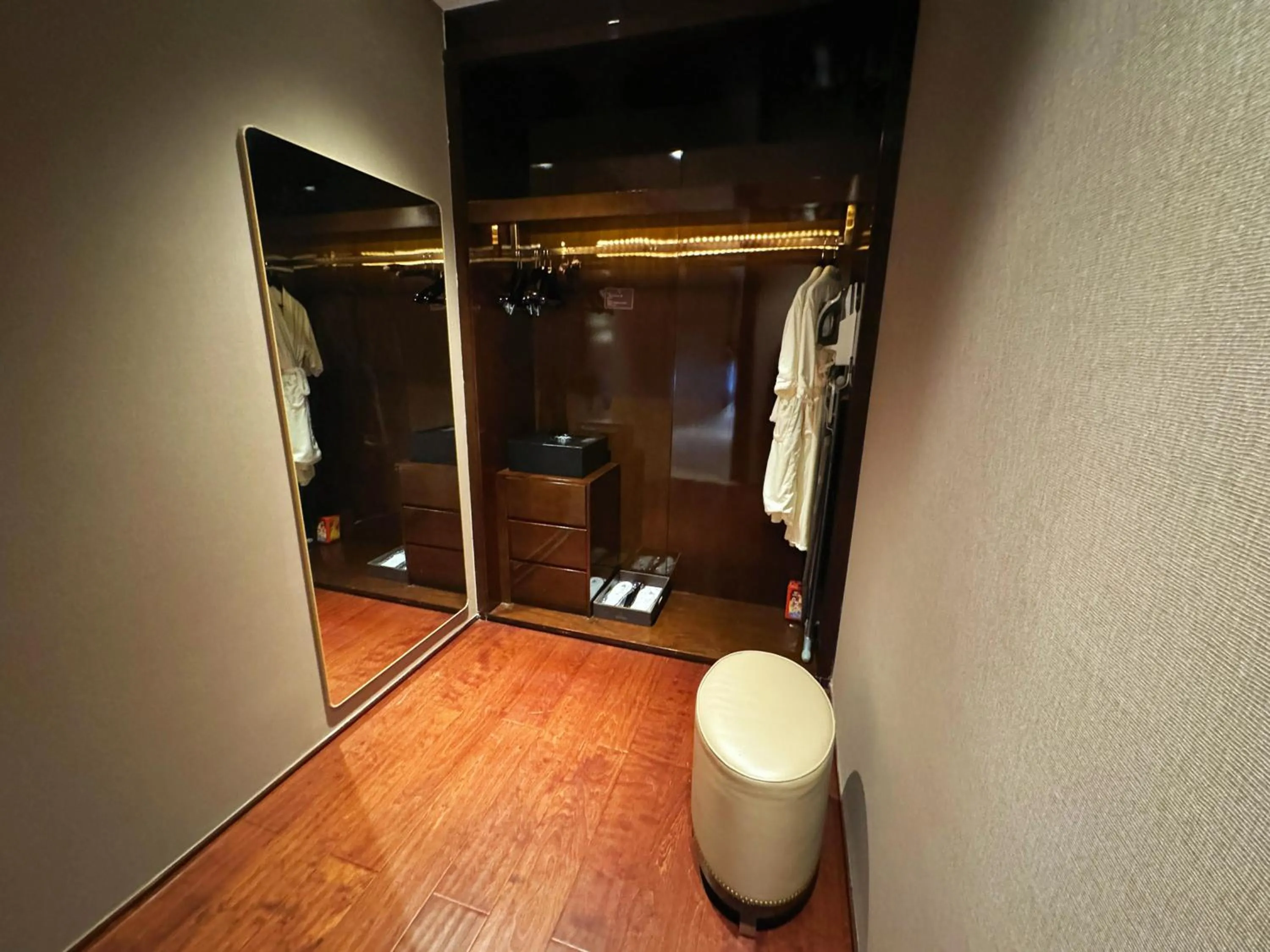 wardrobe in Royal Garden Hotel Shanghai
