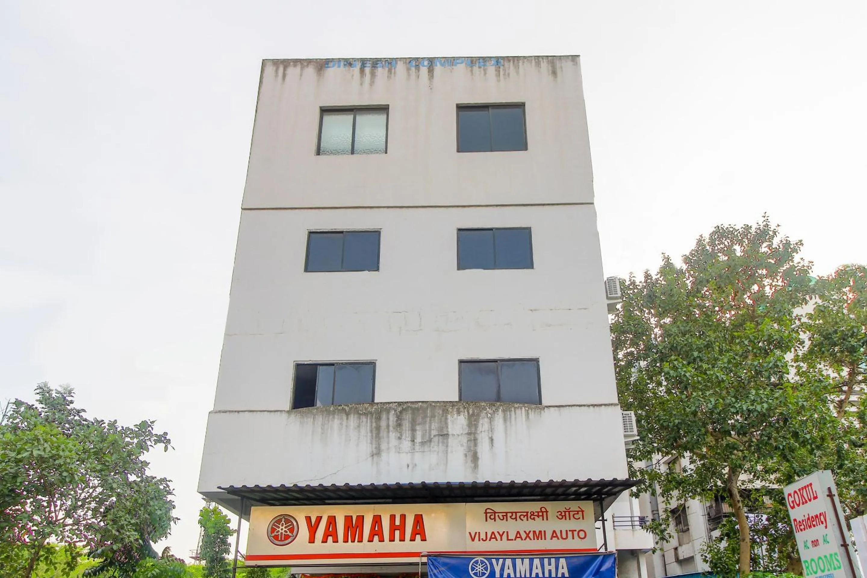 Facade/entrance in Super Hotel O MK Residency