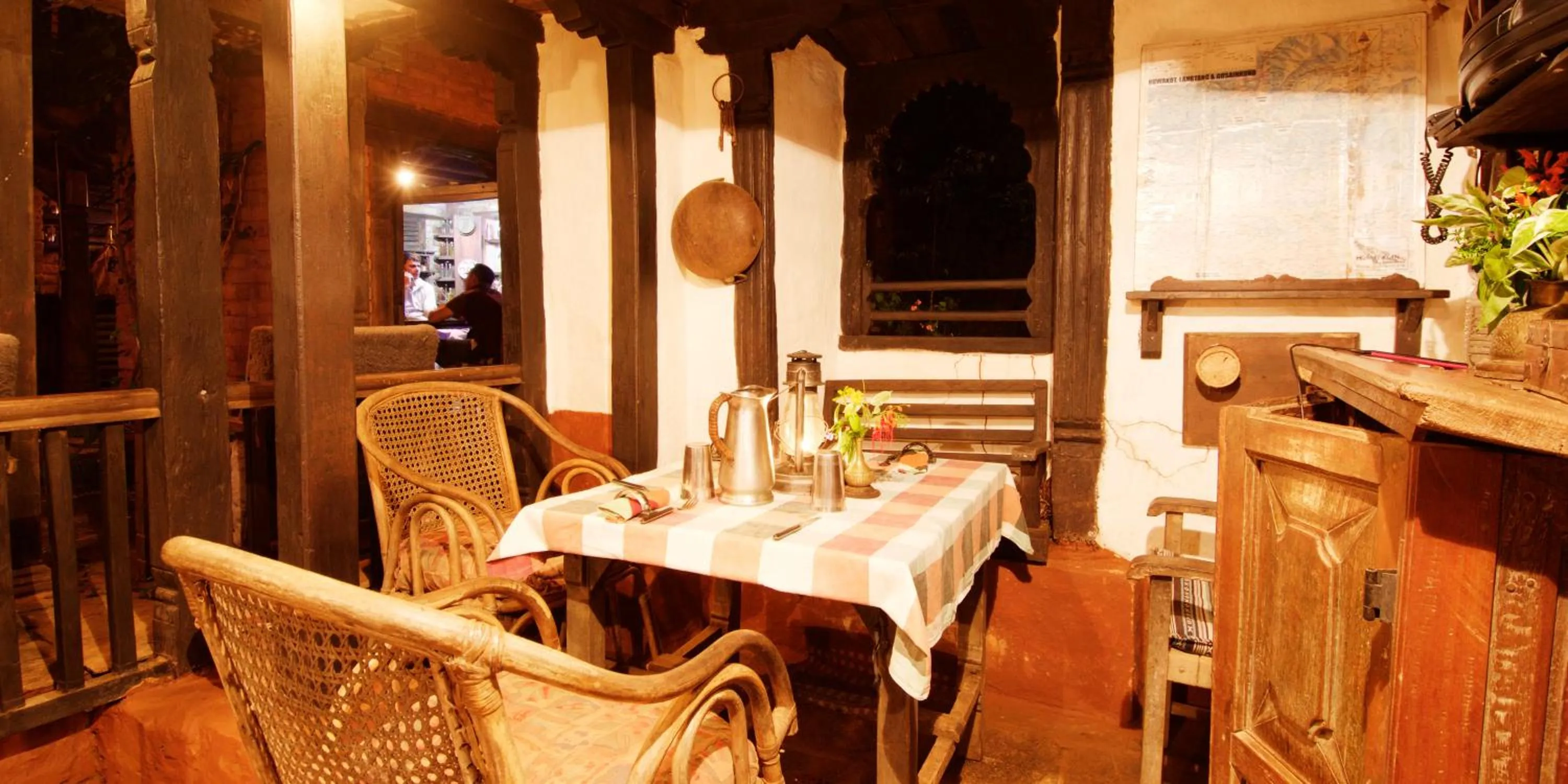 Seating area in The Famous Farm