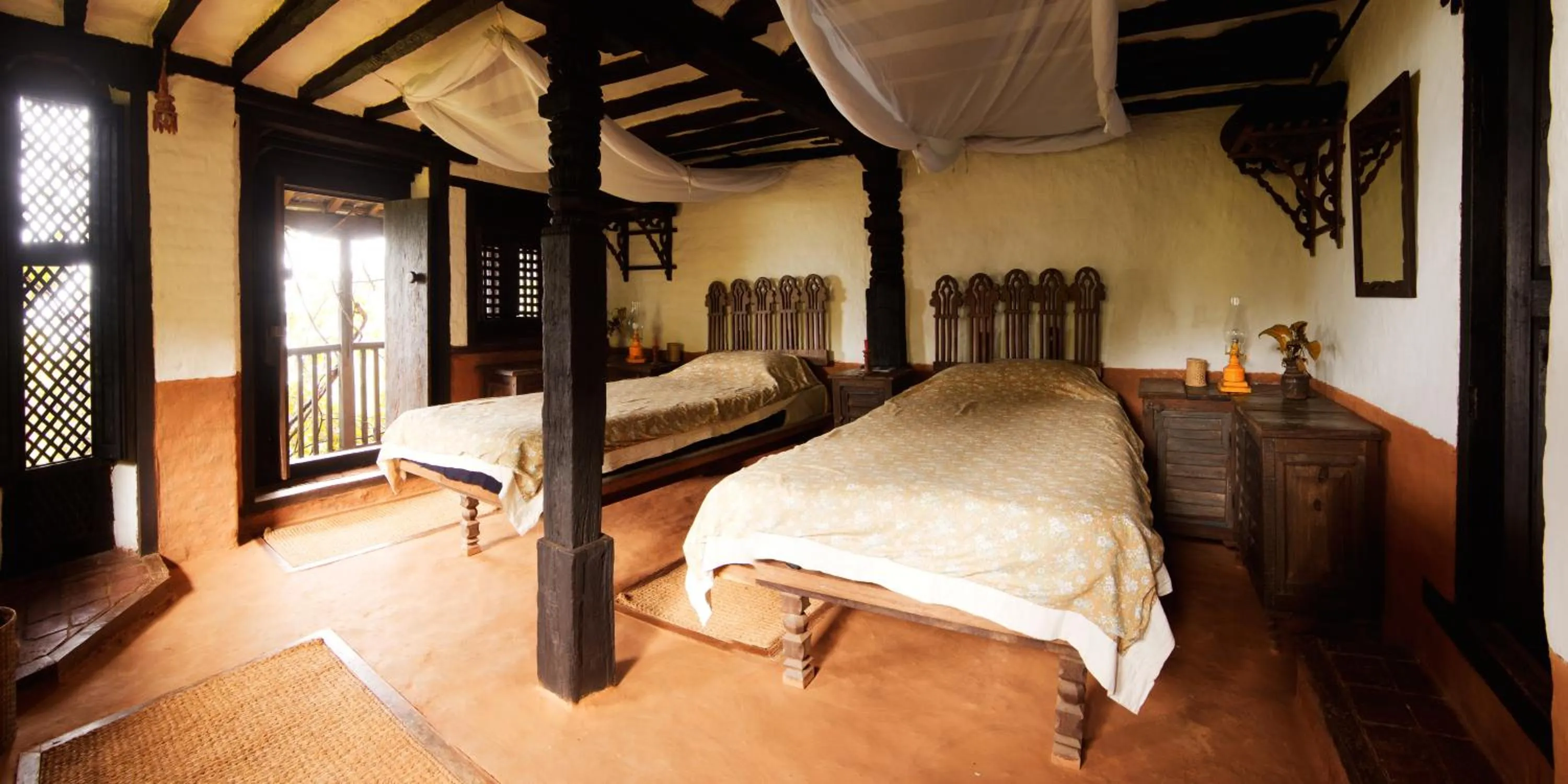 Bedroom, Bed in The Famous Farm
