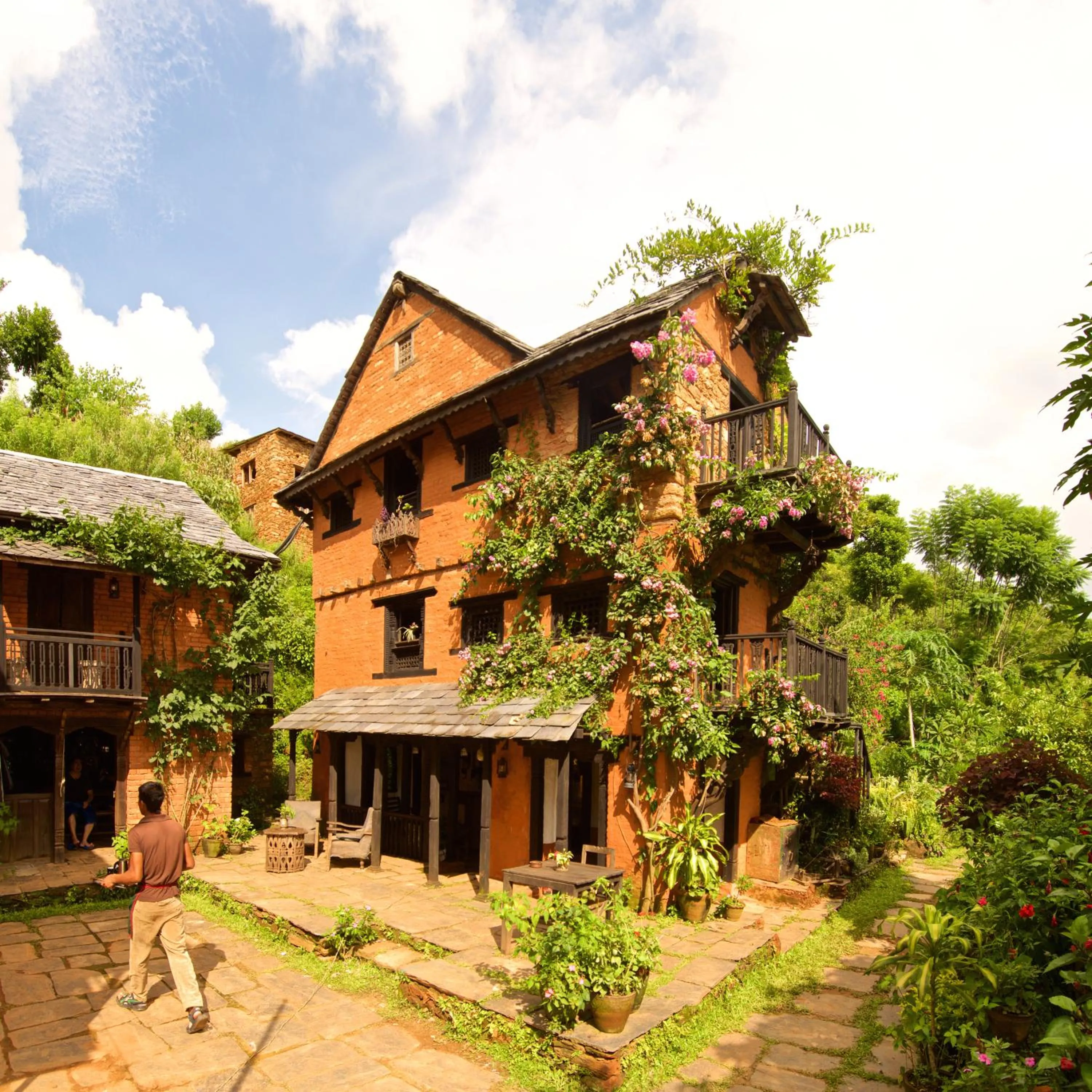 Property building in The Famous Farm