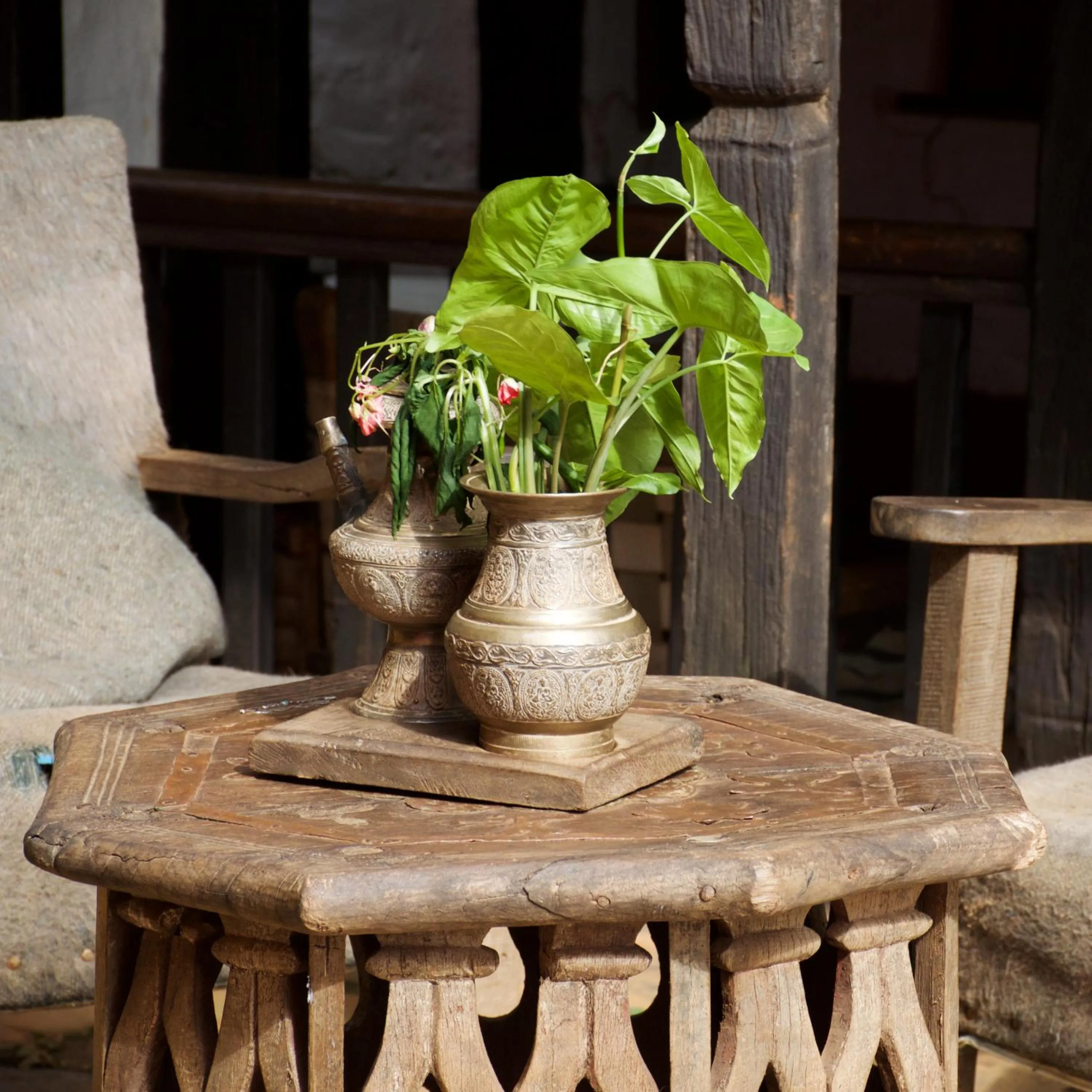 Decorative detail in The Famous Farm