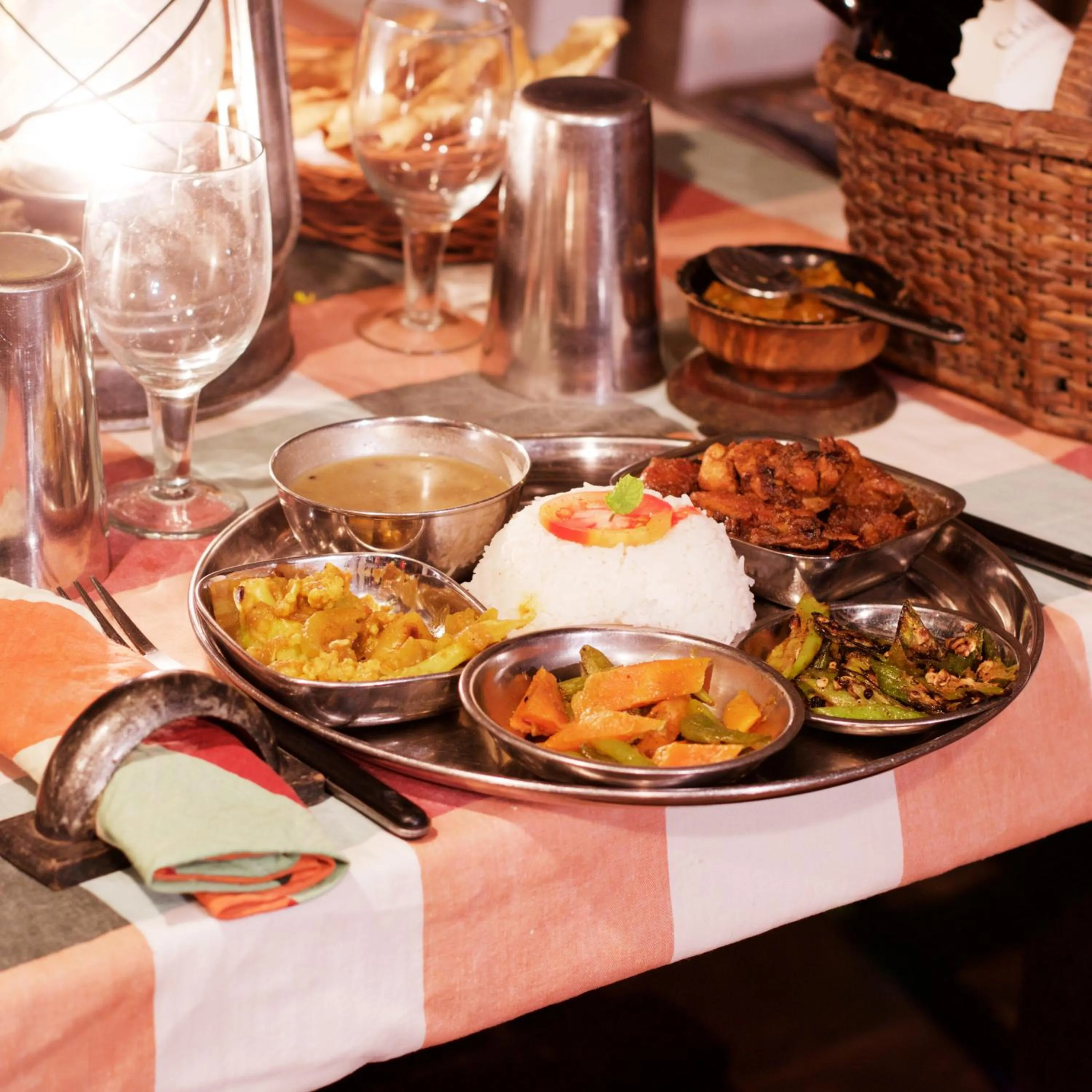 Dinner in The Famous Farm