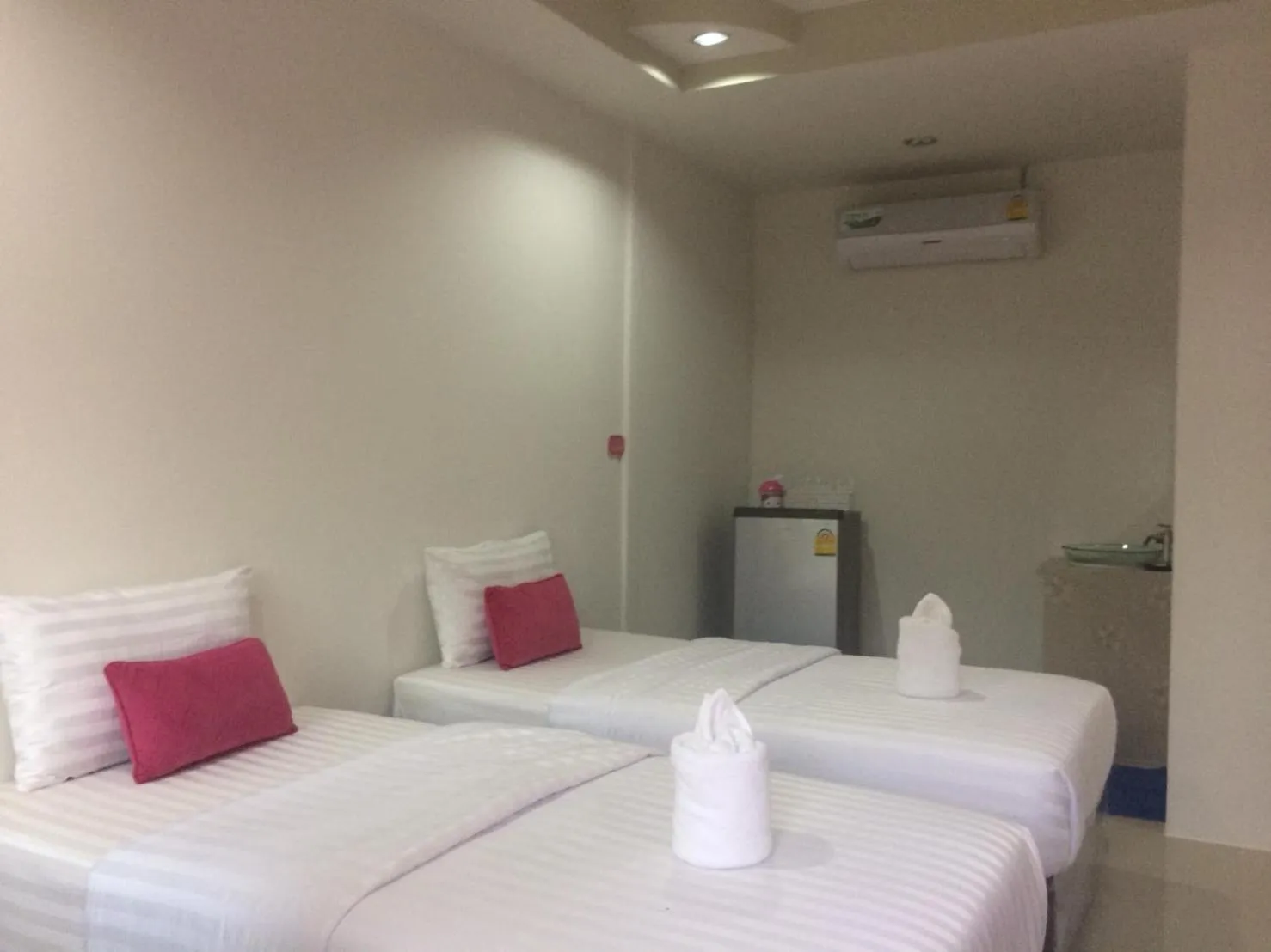 Bed in Bannrommai Sattahip