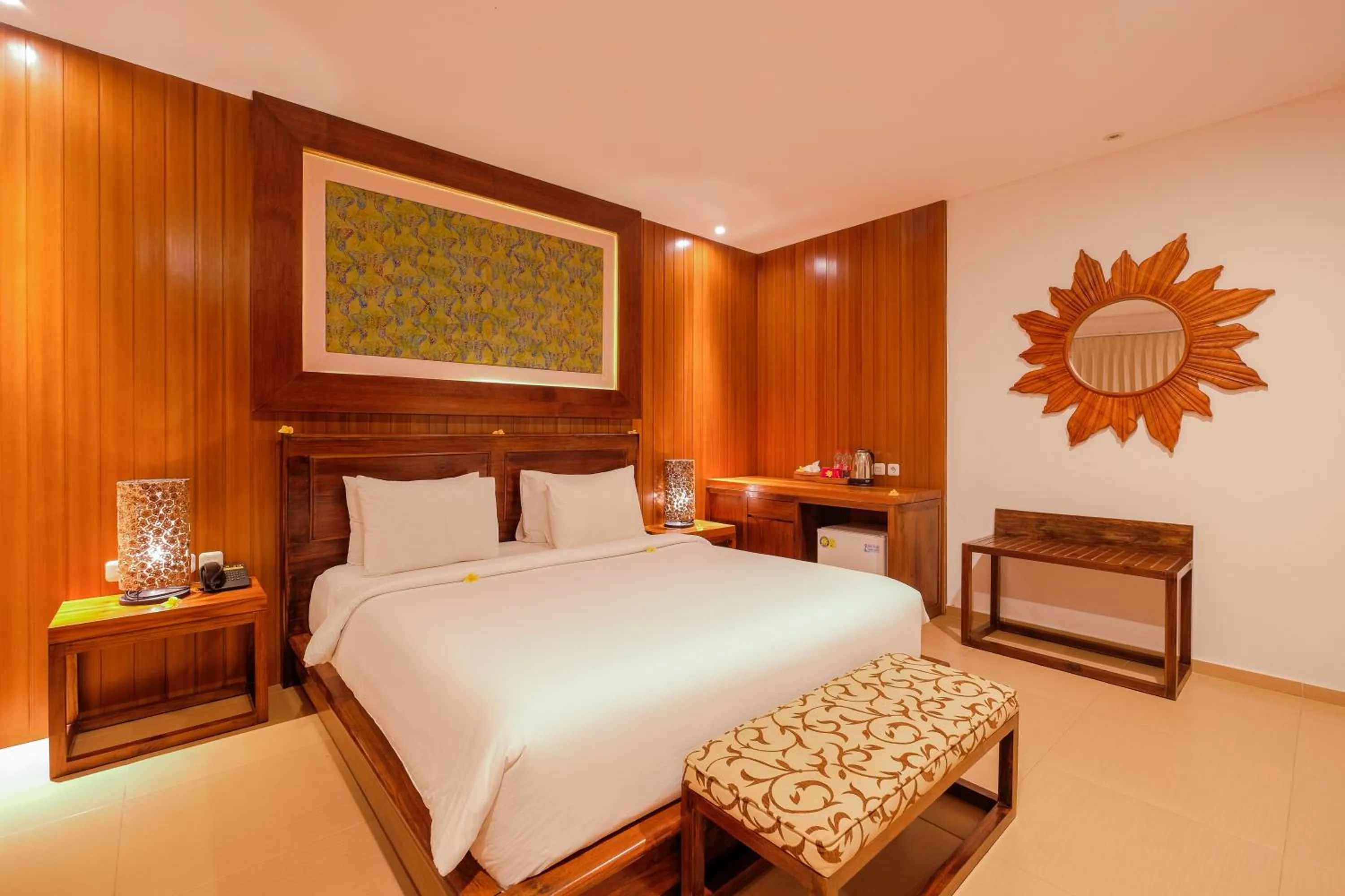 Bed in Papillon Echo Beach