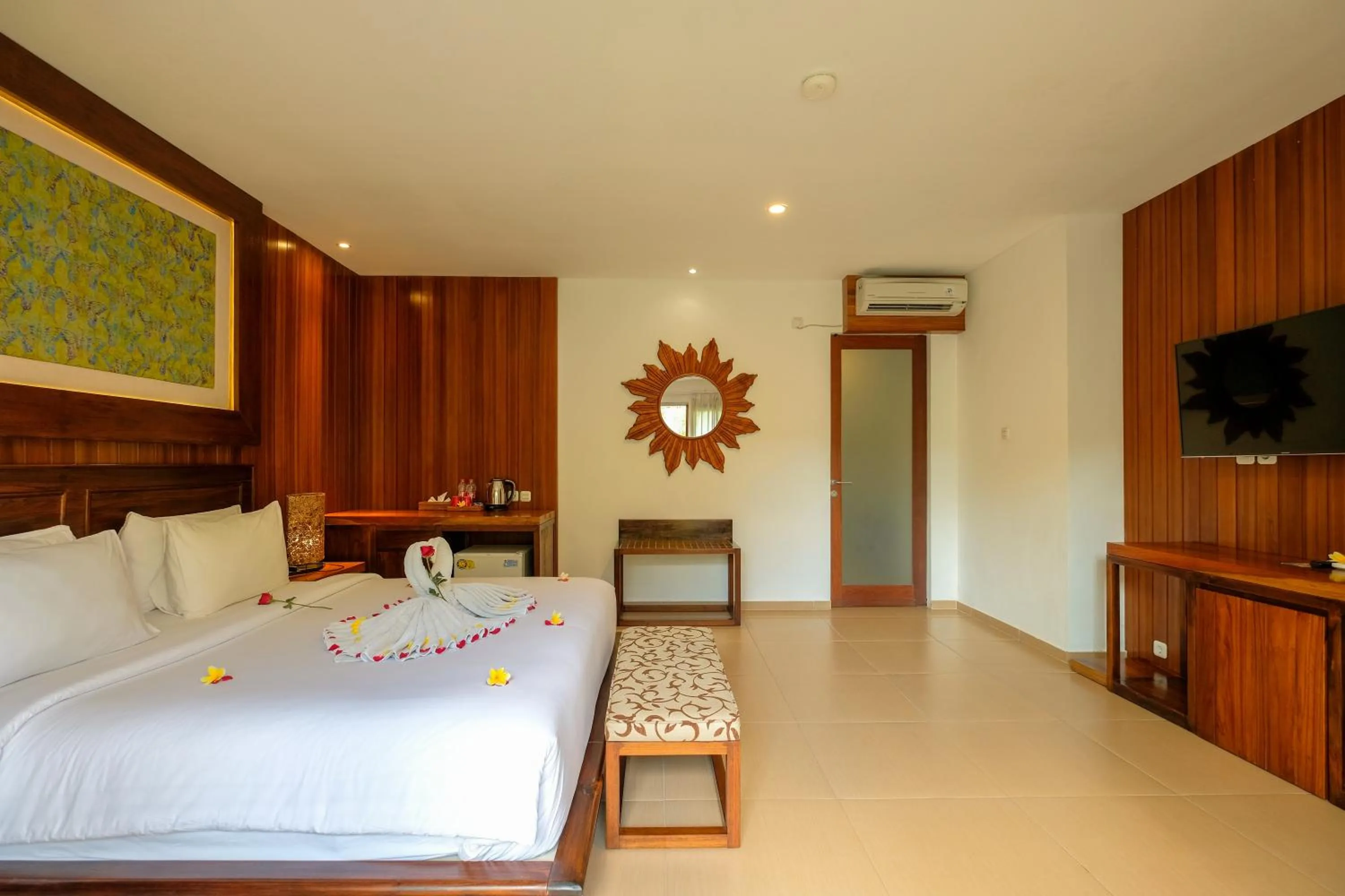 Bed in Papillon Echo Beach