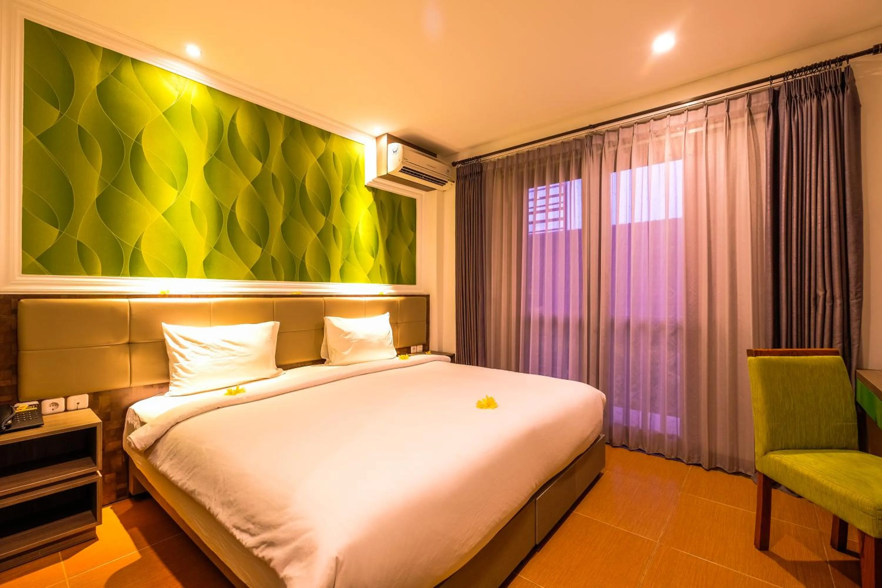 Bed in Papillon Echo Beach