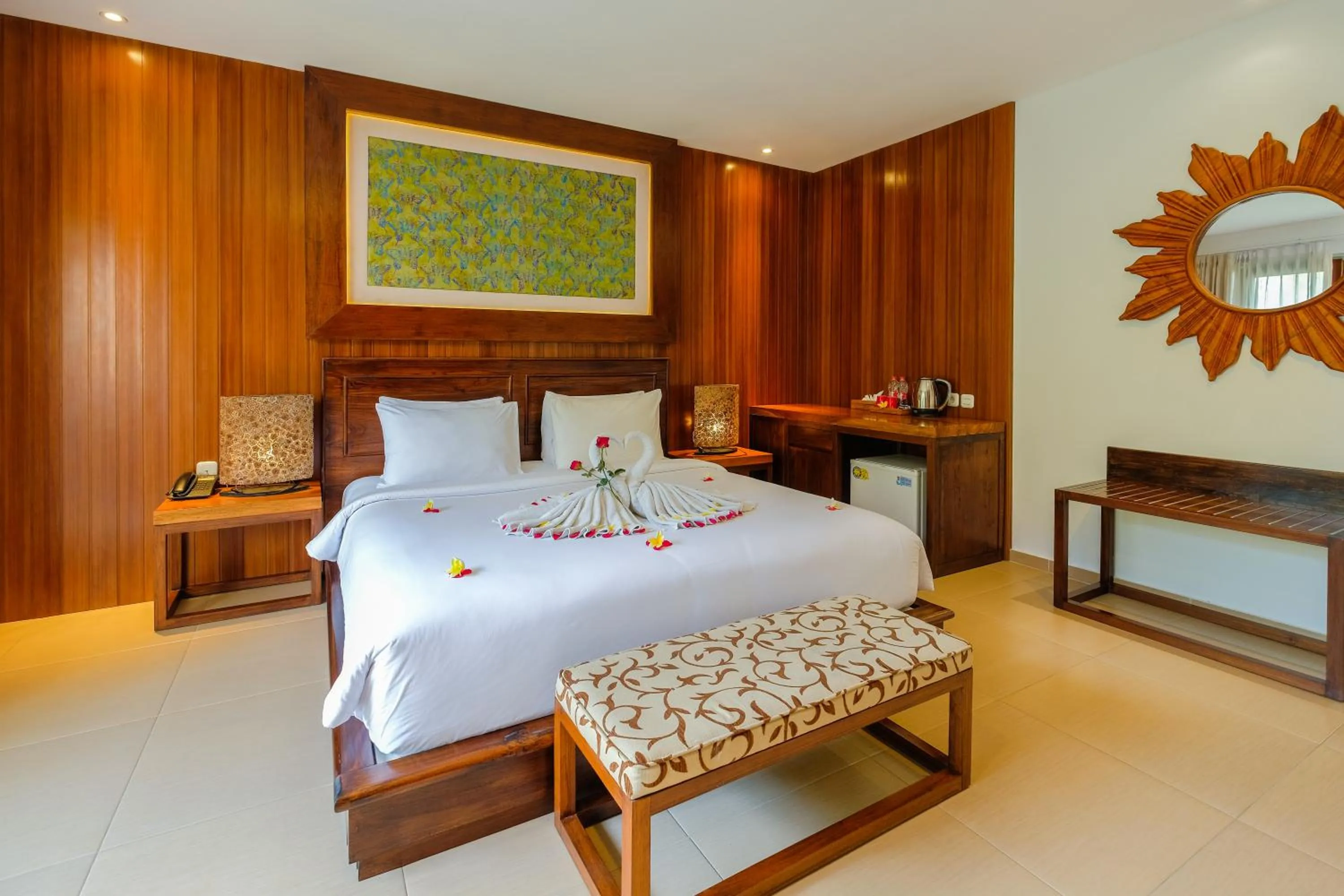 Bed in Papillon Echo Beach