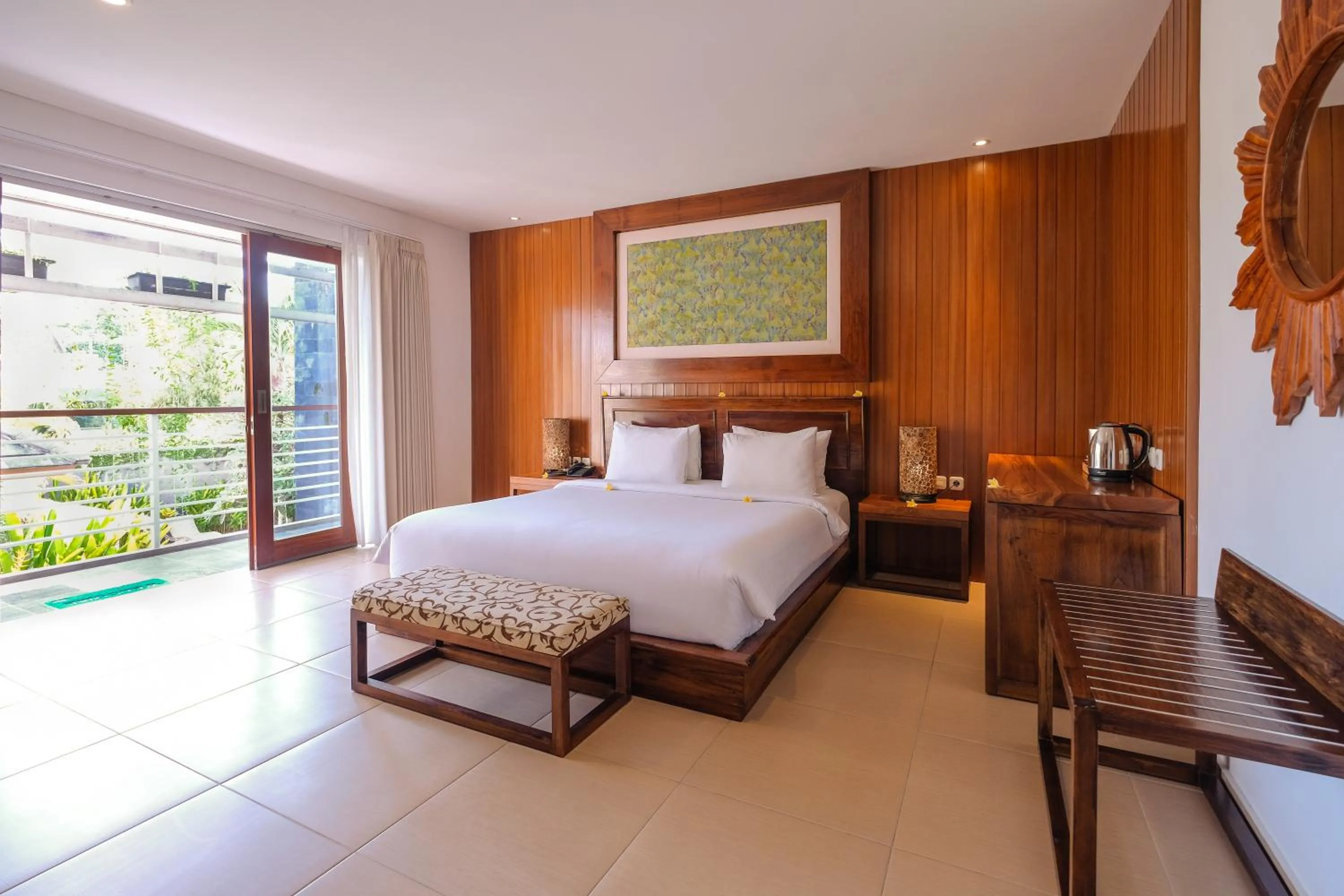 Bed in Papillon Echo Beach