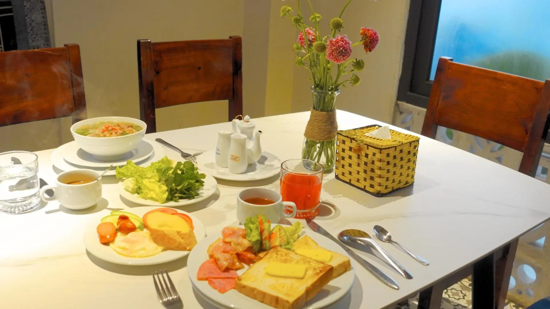 Breakfast in Sapa Village Hotel
