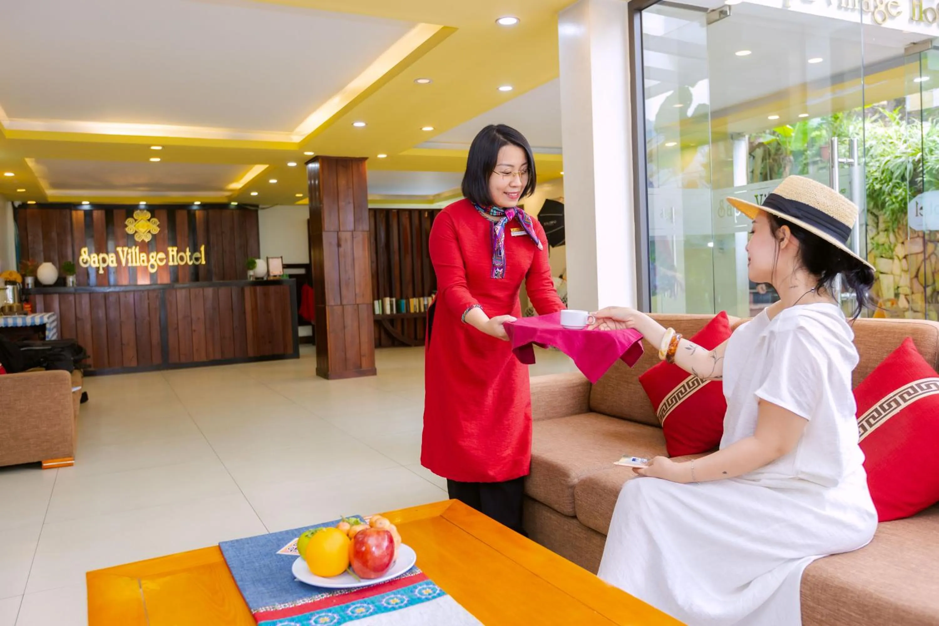 Staff in Sapa Village Hotel