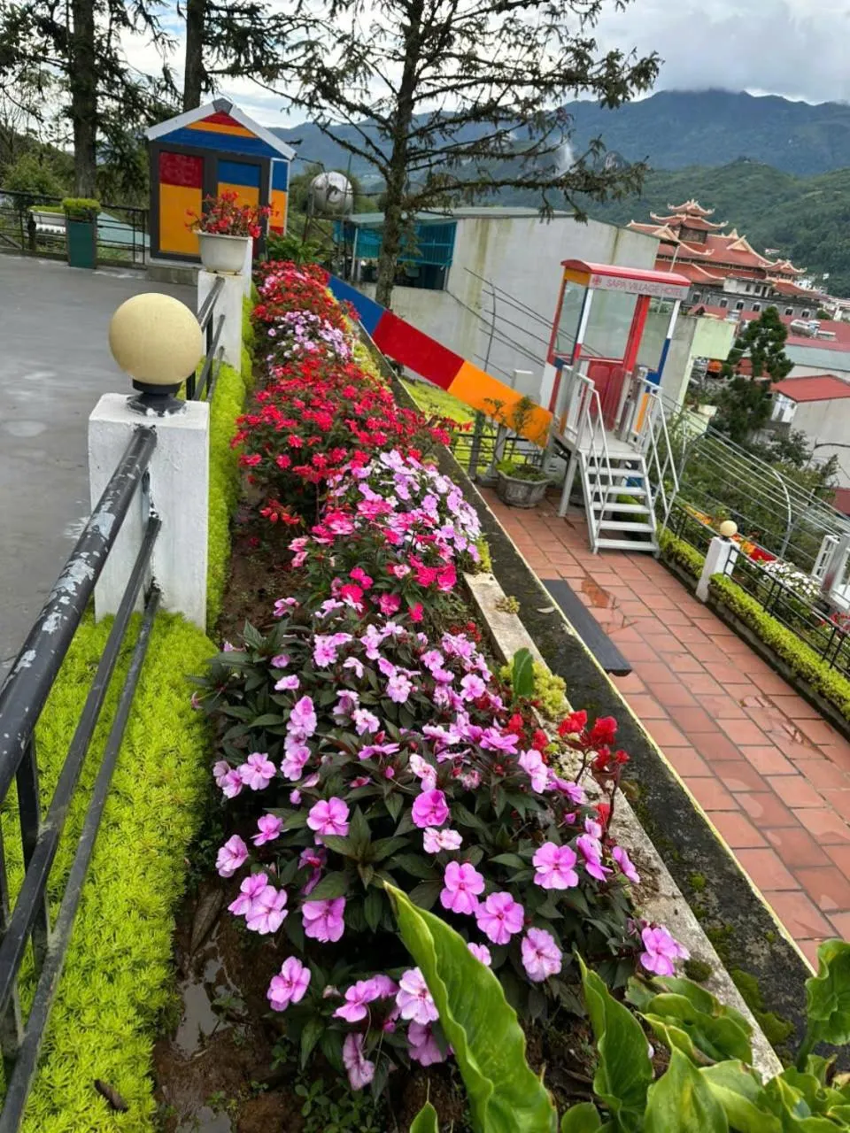 Garden in Sapa Village Hotel