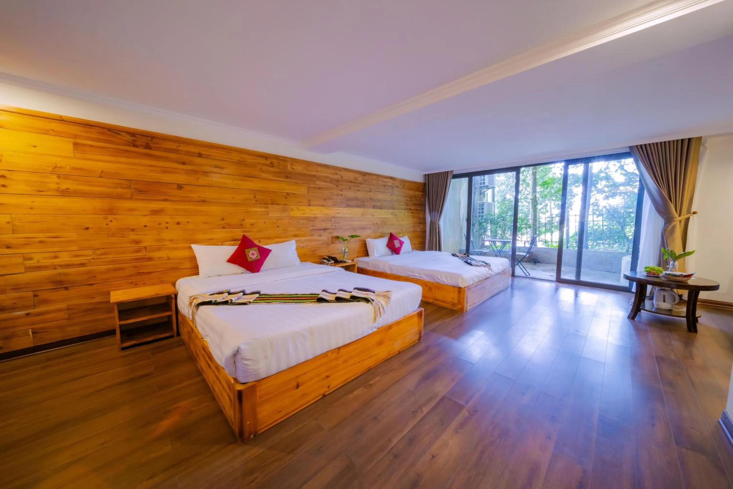 Photo of the whole room, Bed in Sapa Village Hotel