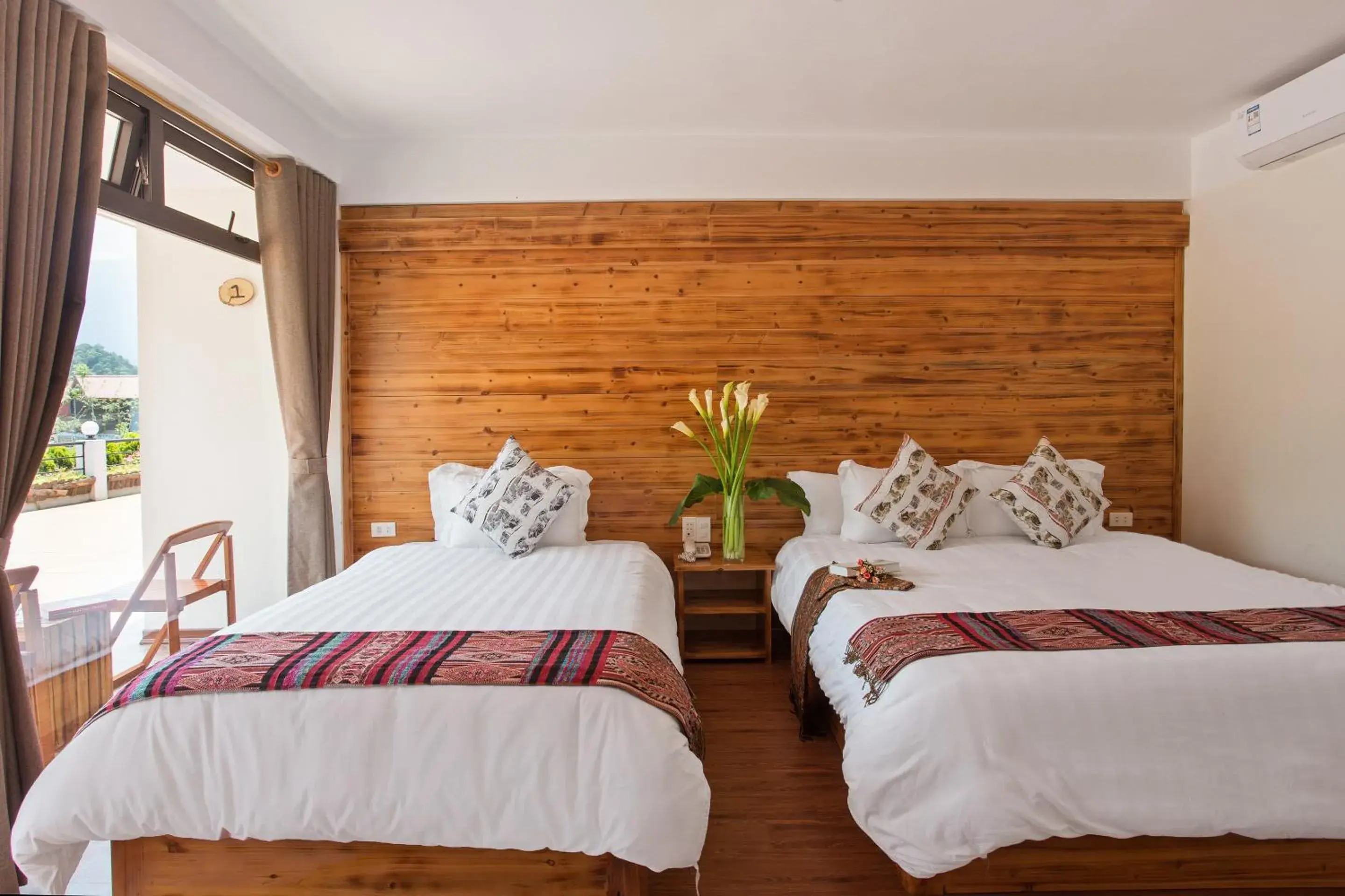 Superior Triple Room with Terrace in Sapa Village Hotel Superior Triple Room with Terrace in Sapa Village Hotel