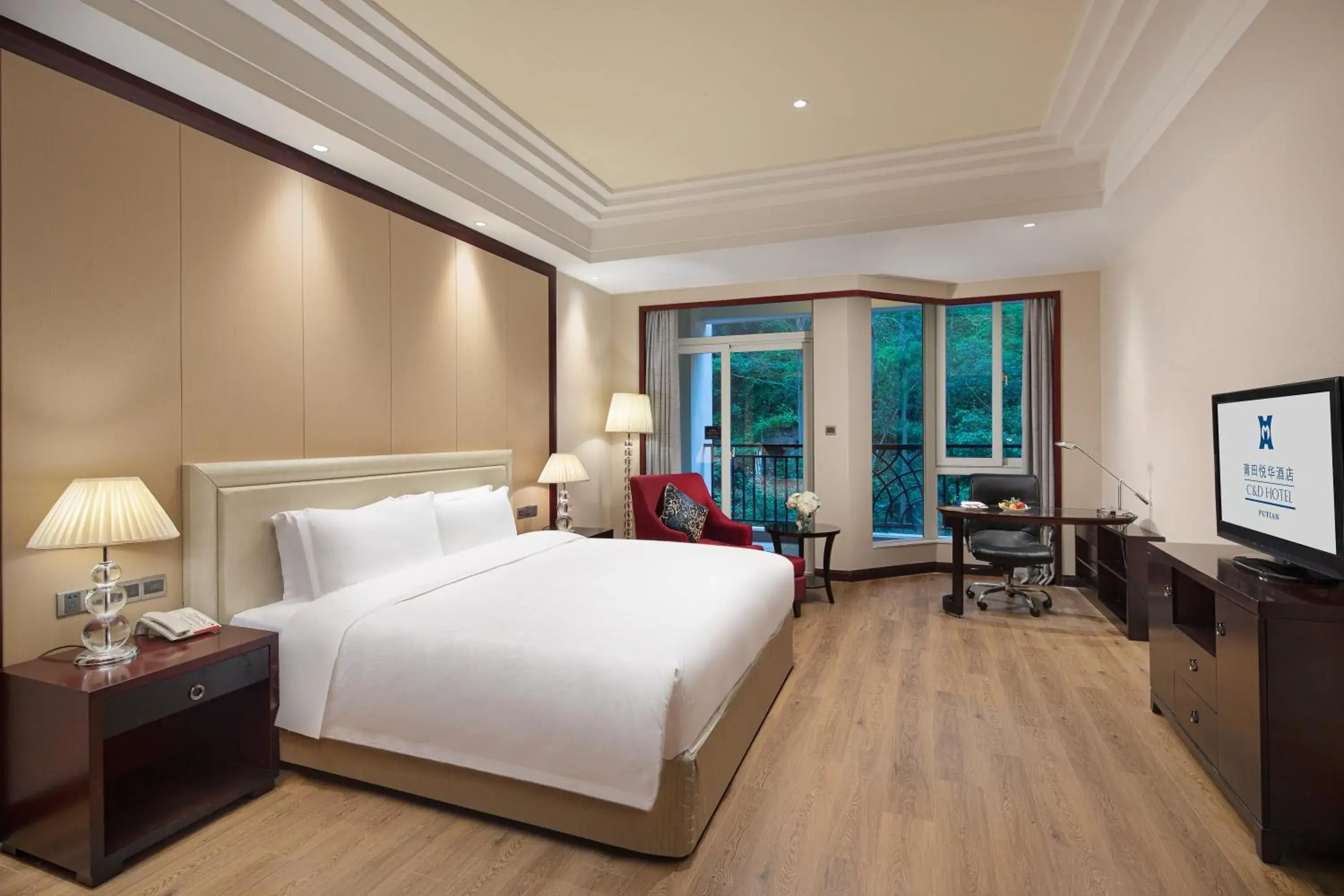 Deluxe Suite with Garden View in C&D Hotel,Putian Deluxe Suite with Garden View in C&D Hotel,Putian