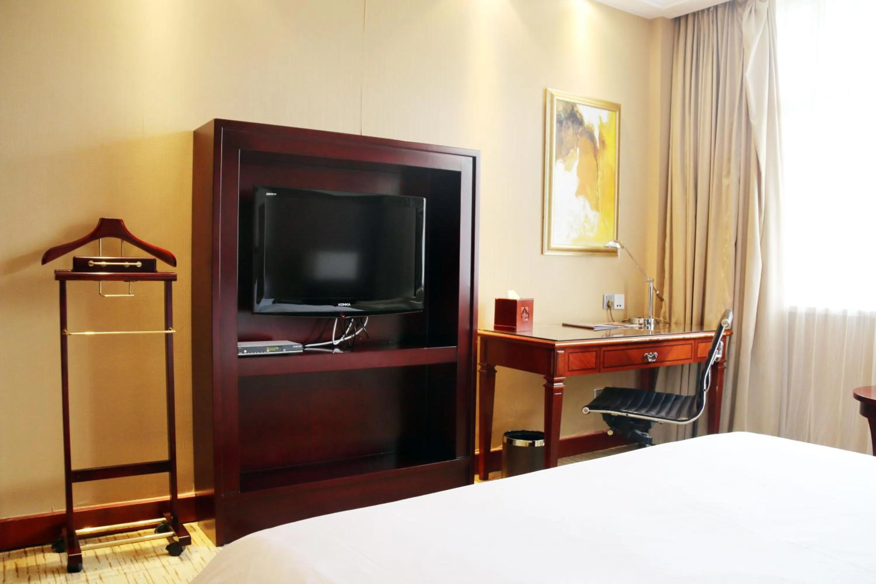 TV and multimedia, Bed in C&D Hotel,Putian