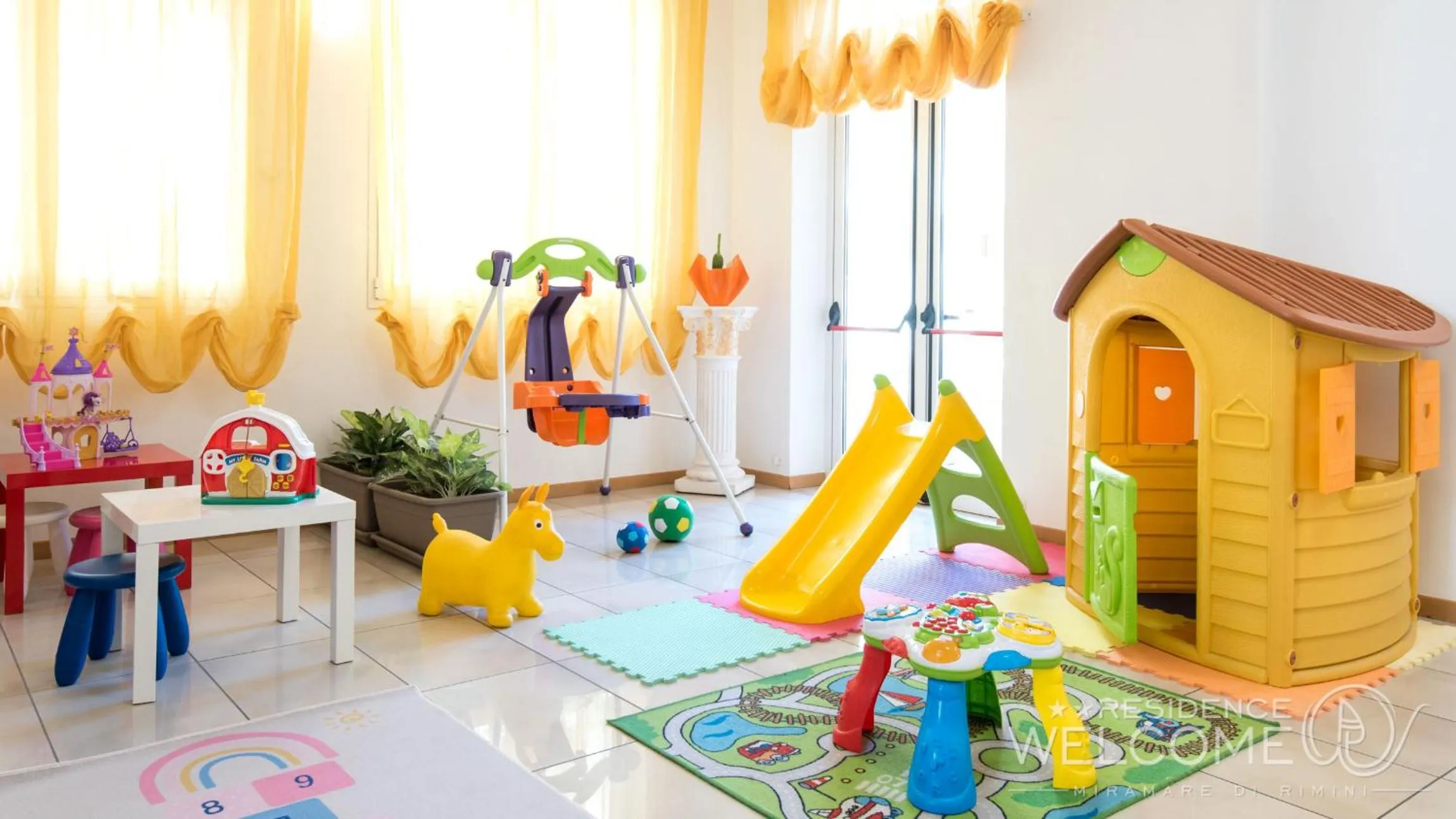 Children play ground in Welcome Residence per famiglie