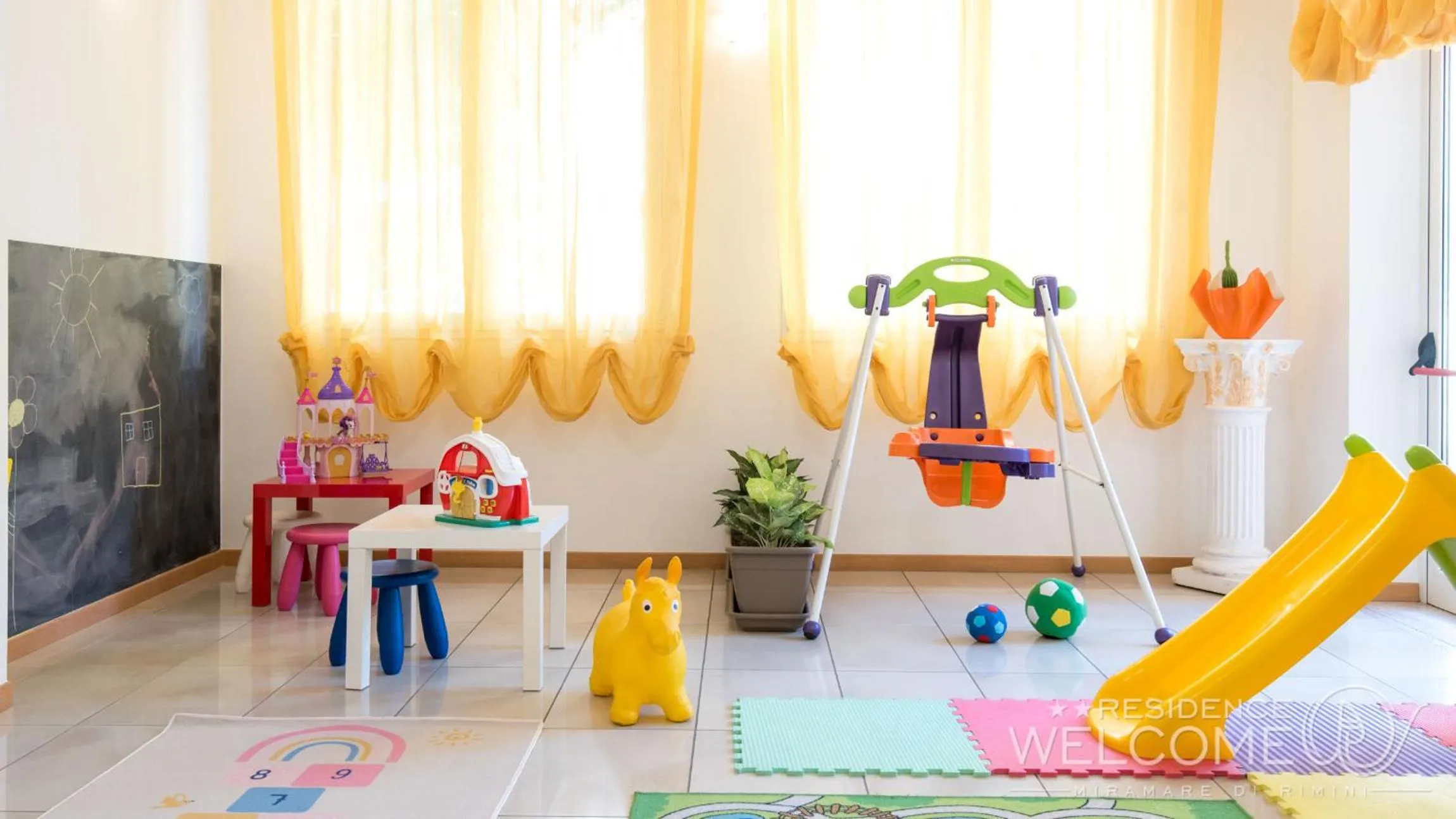 Children play ground in Welcome Residence per famiglie