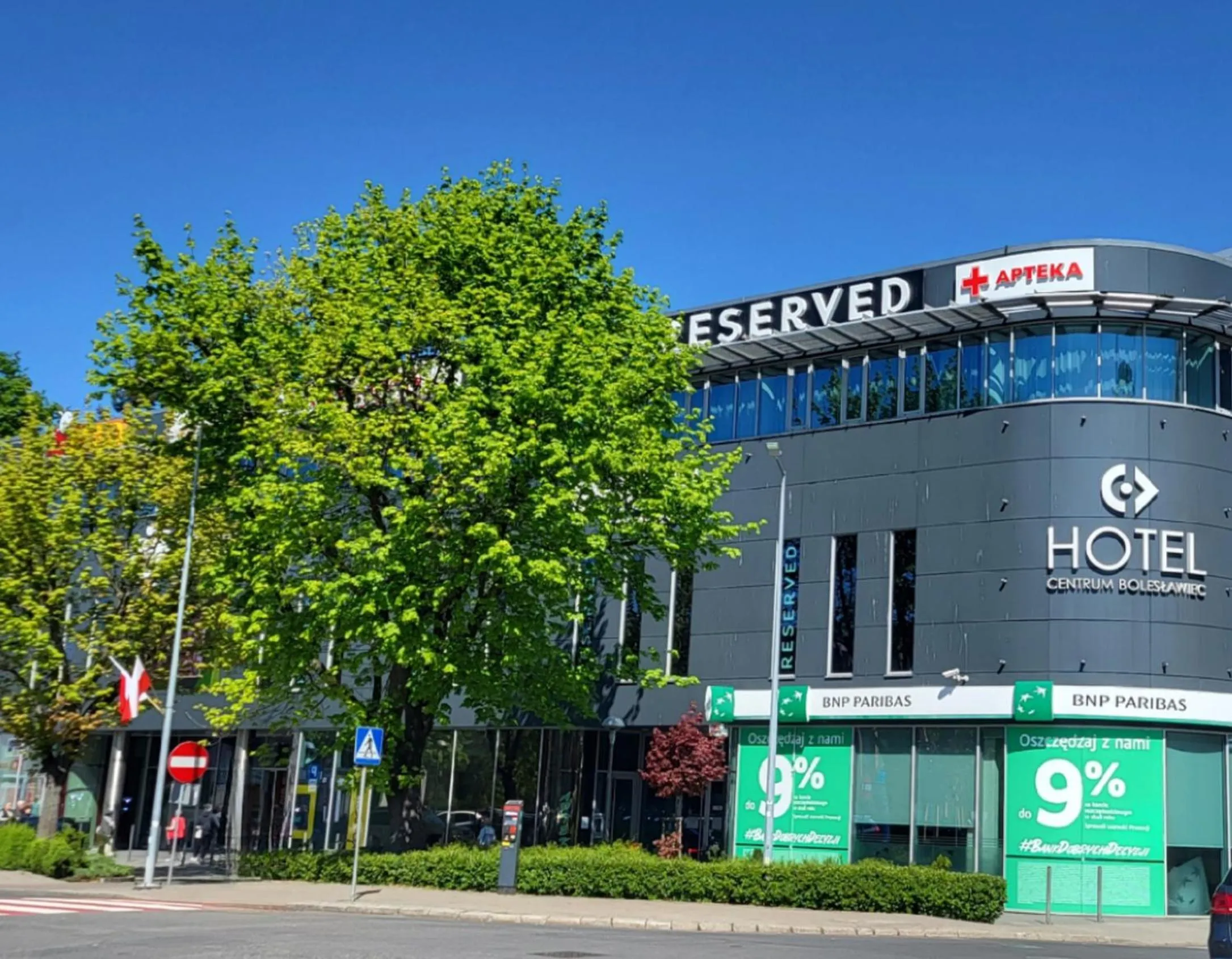 Property building in Hotel Centrum