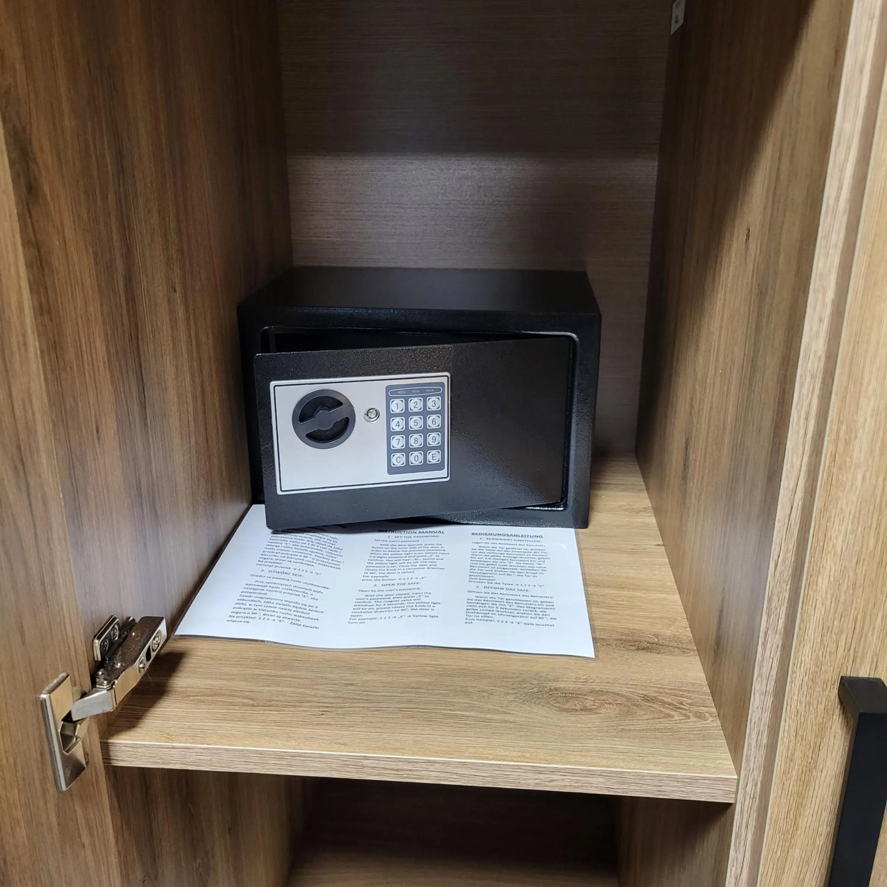 safe in Hotel Centrum