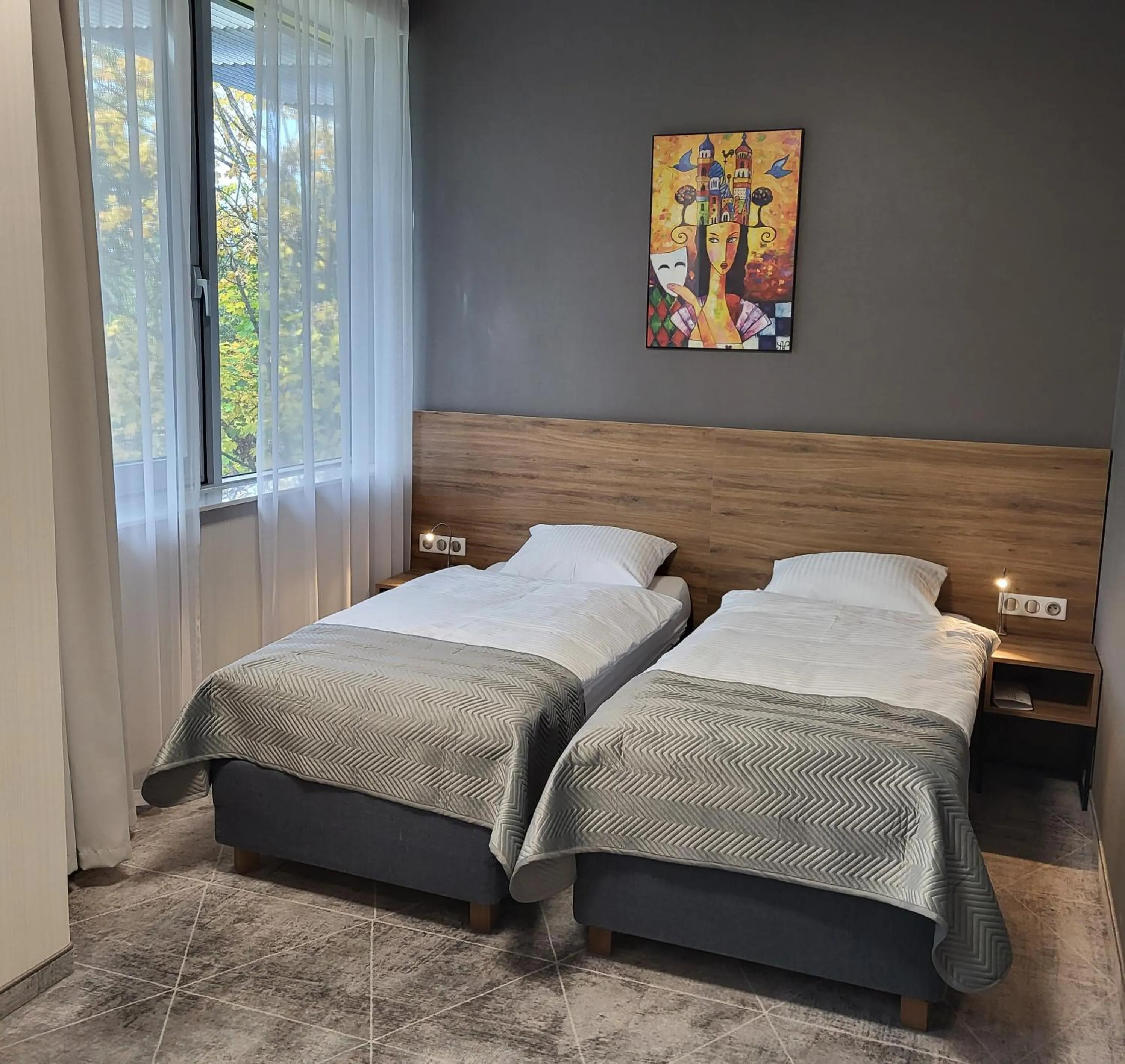 Bed in Hotel Centrum