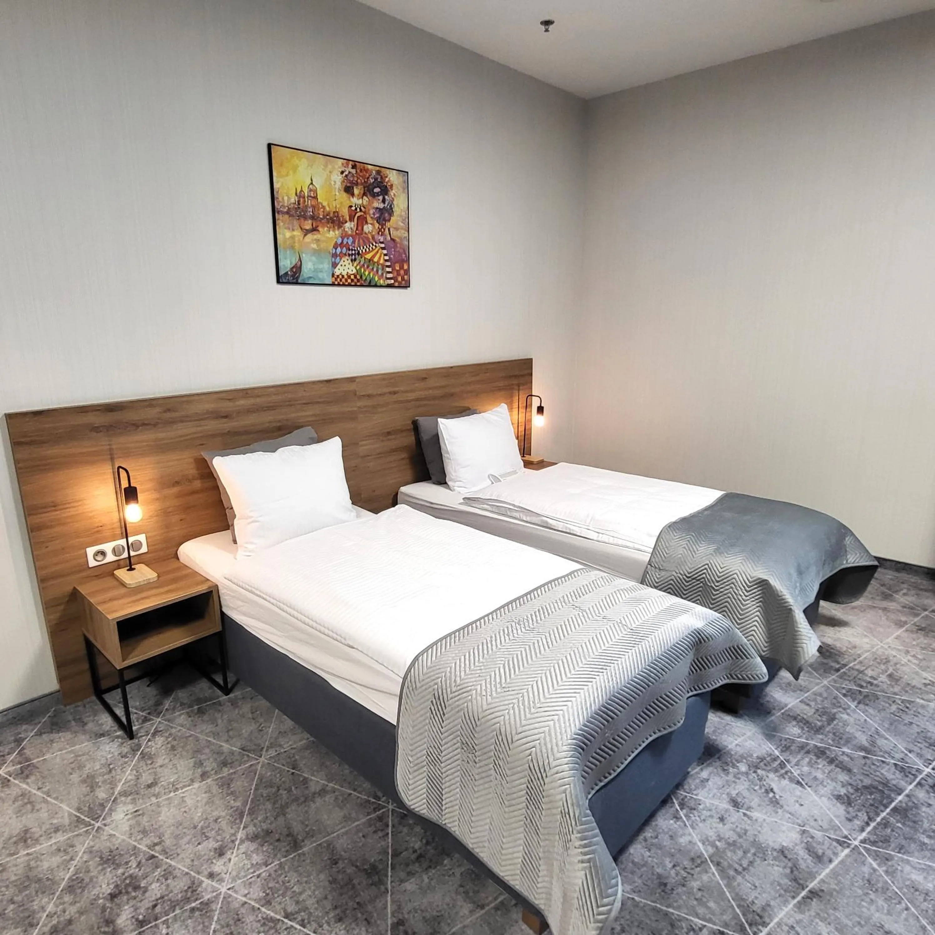 Bed in Hotel Centrum