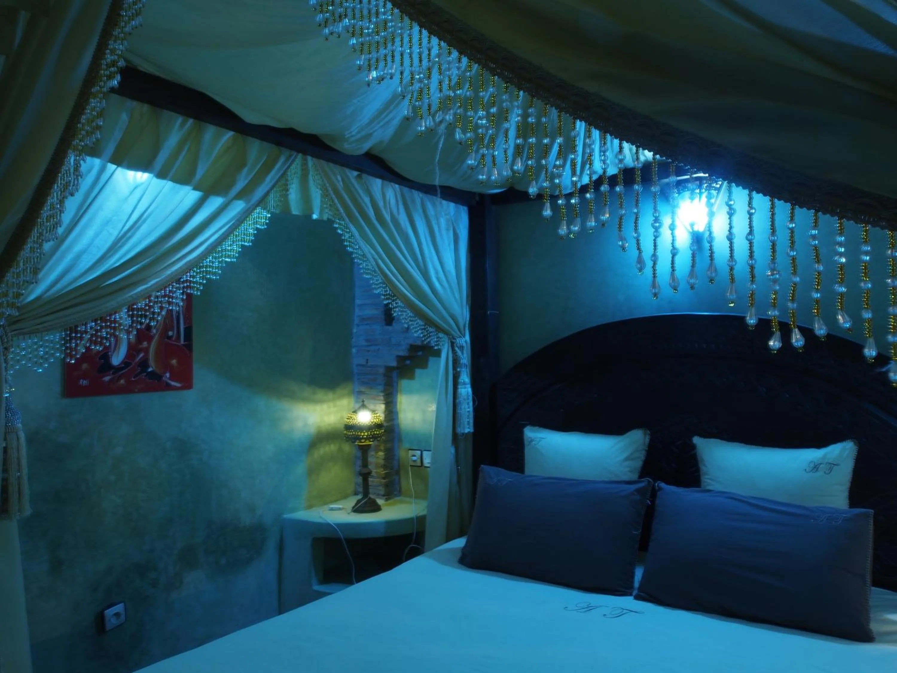 Bed in Villa Grenadine