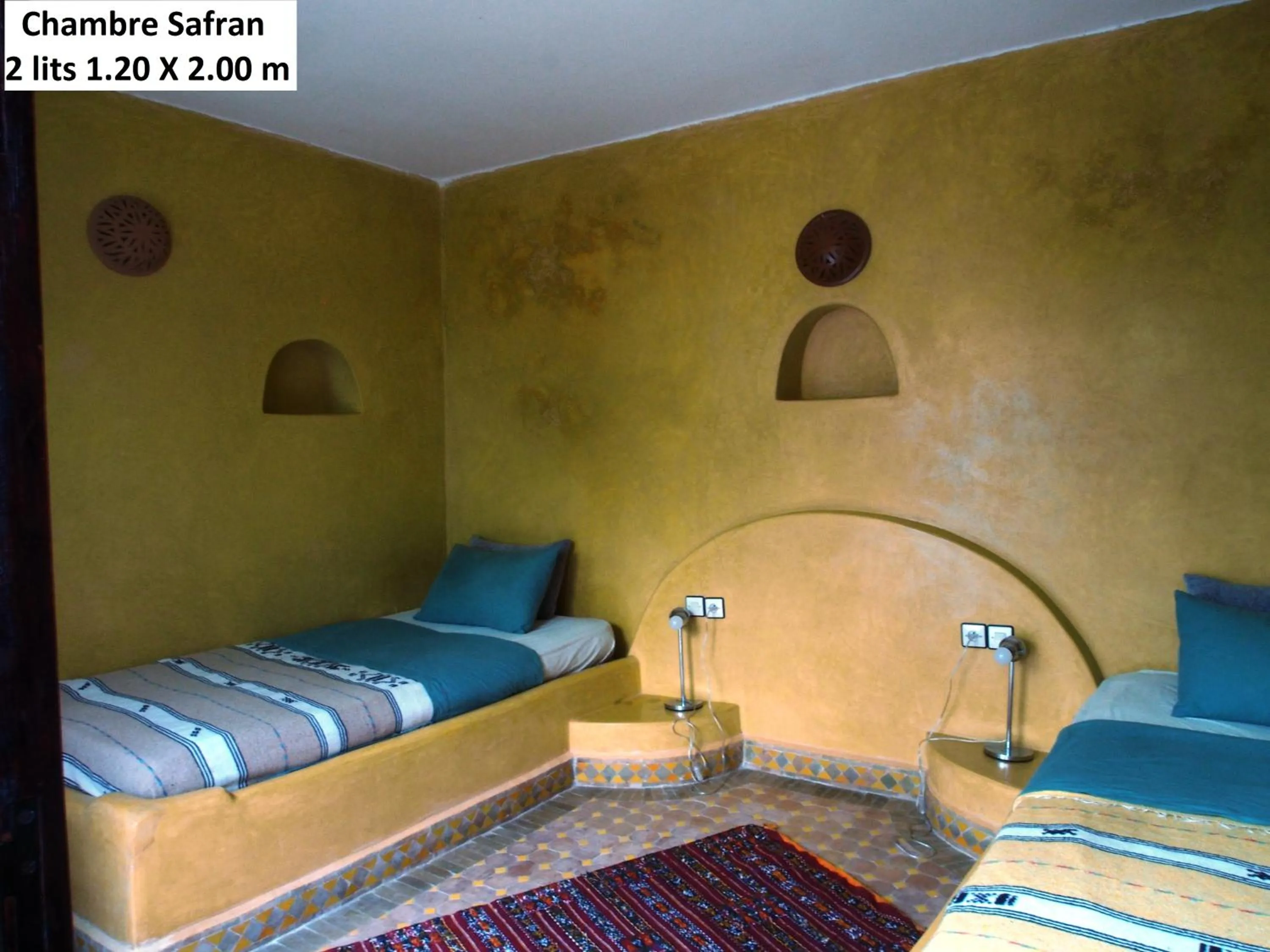 Bed in Villa Grenadine