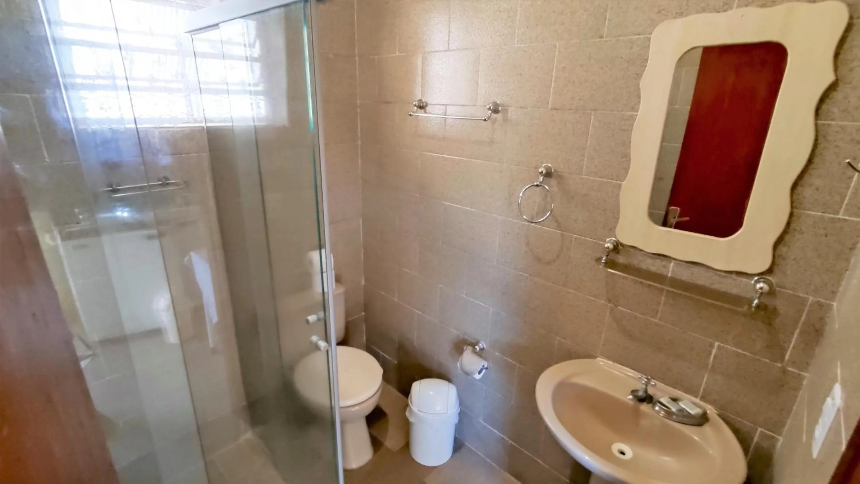 Bathroom in Chalés Vila da Serra