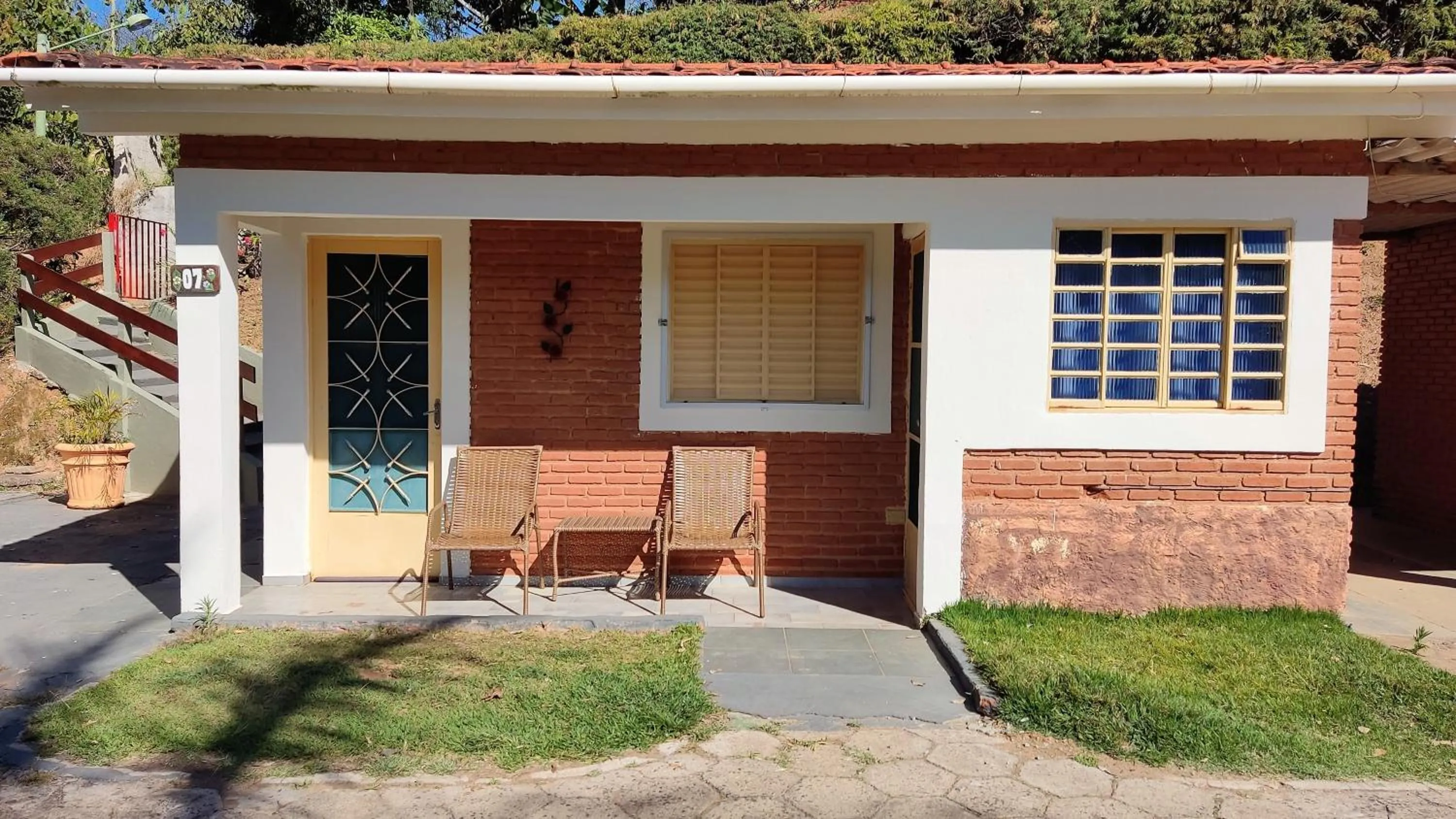 Facade/entrance in Chalés Vila da Serra