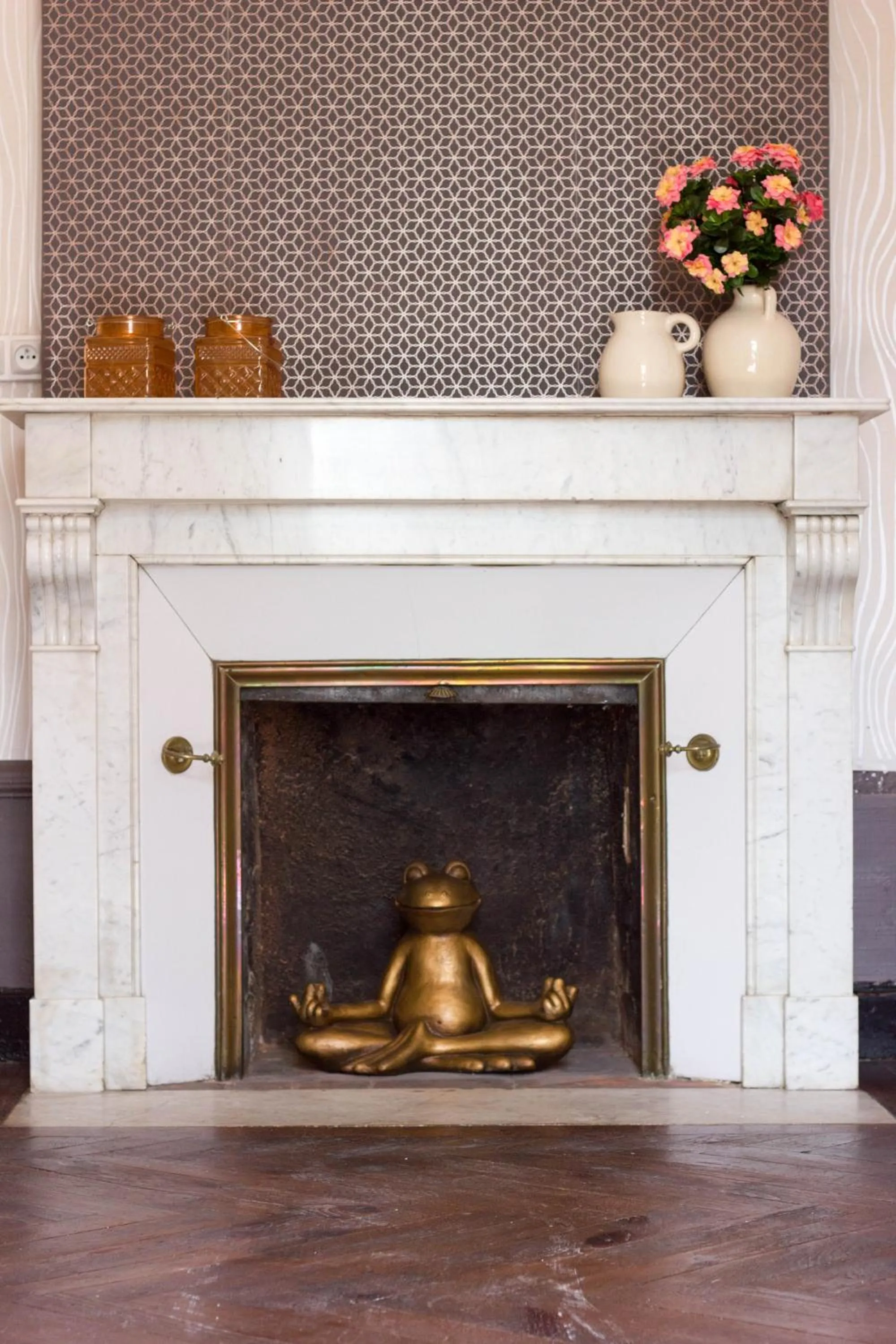 Decorative detail in Domaine des Lilas