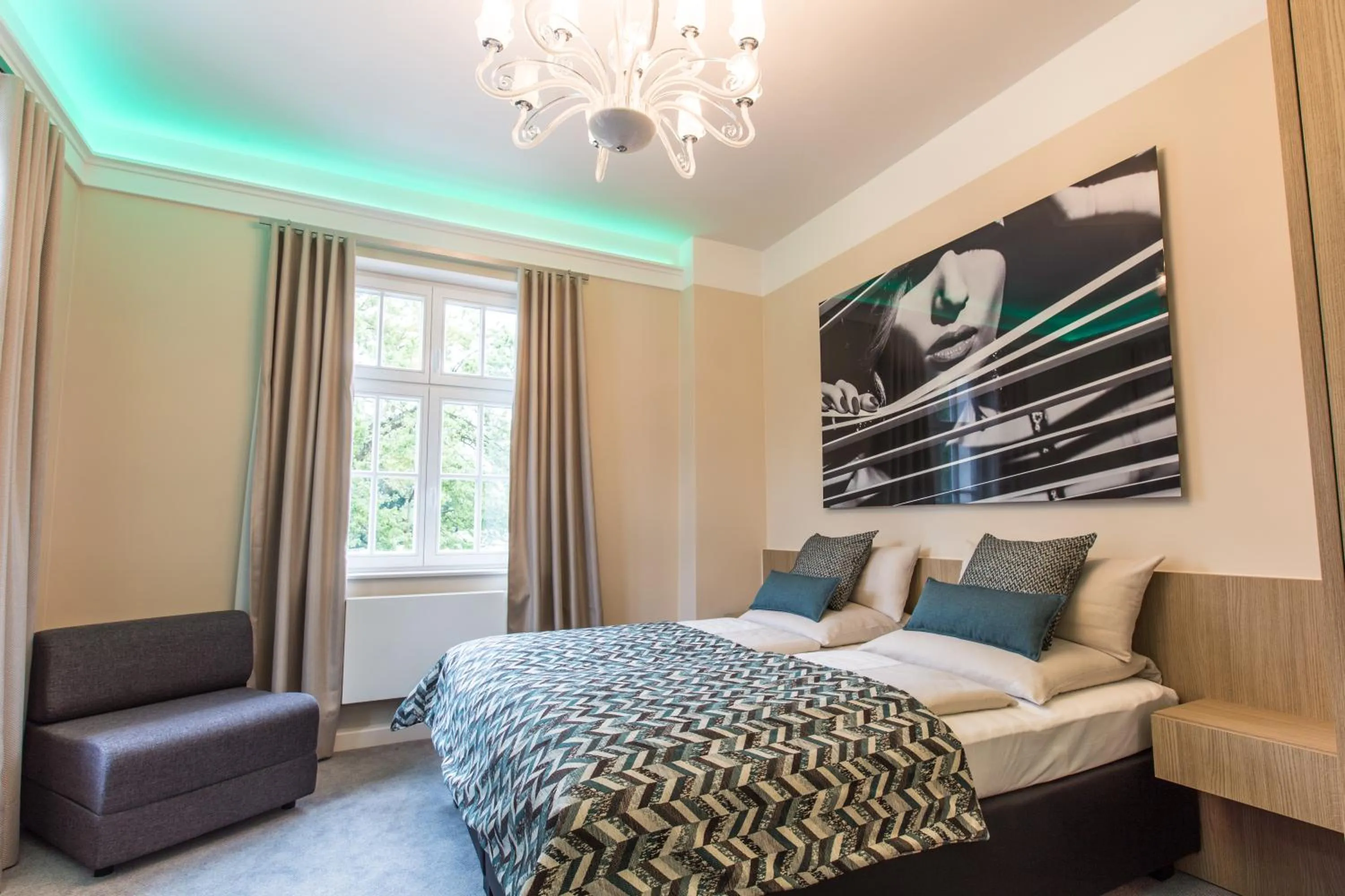 Bedroom, Bed in Adelhoff