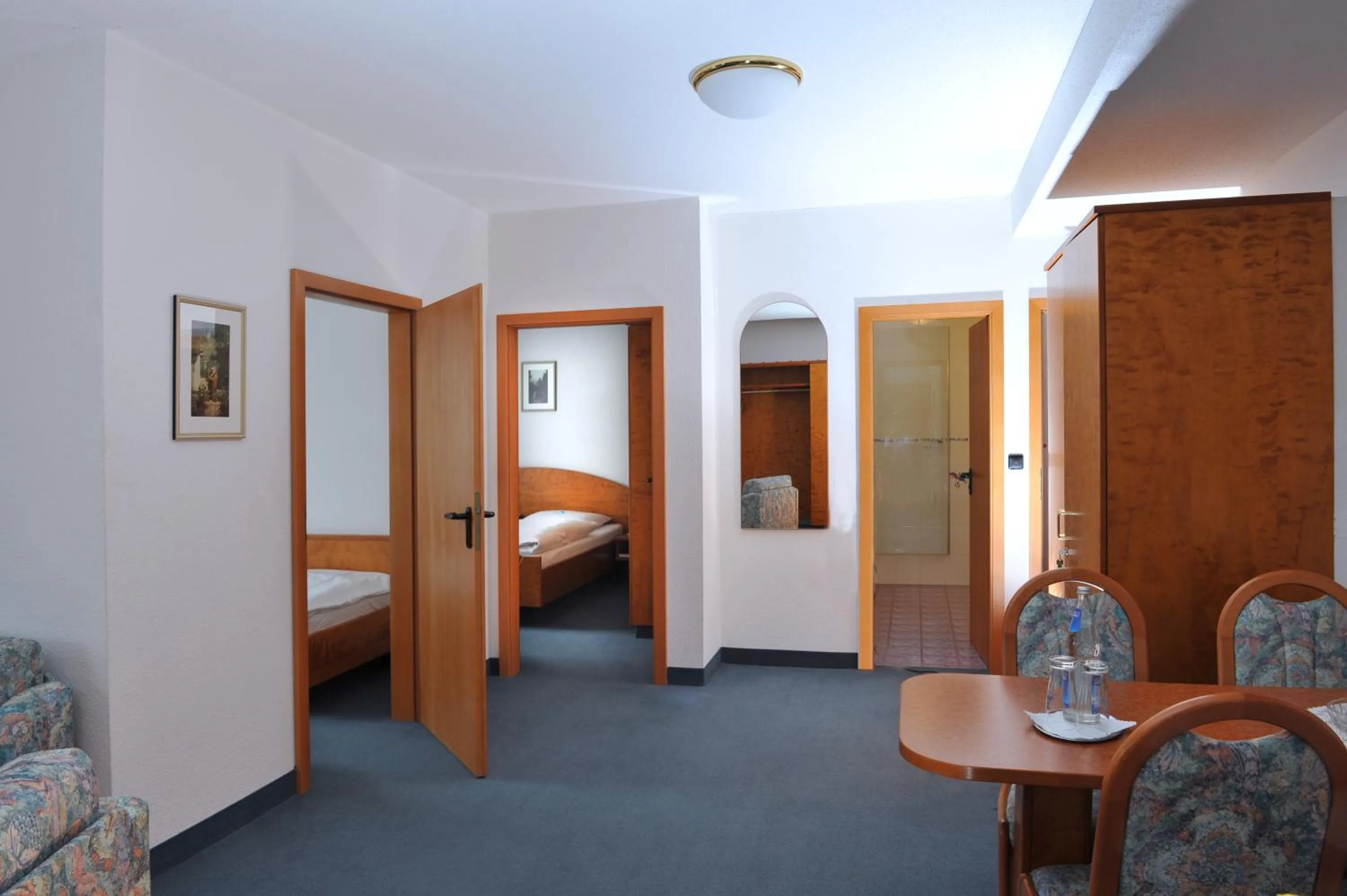 Photo of the whole room, Bed in Hotel Grüner Baum