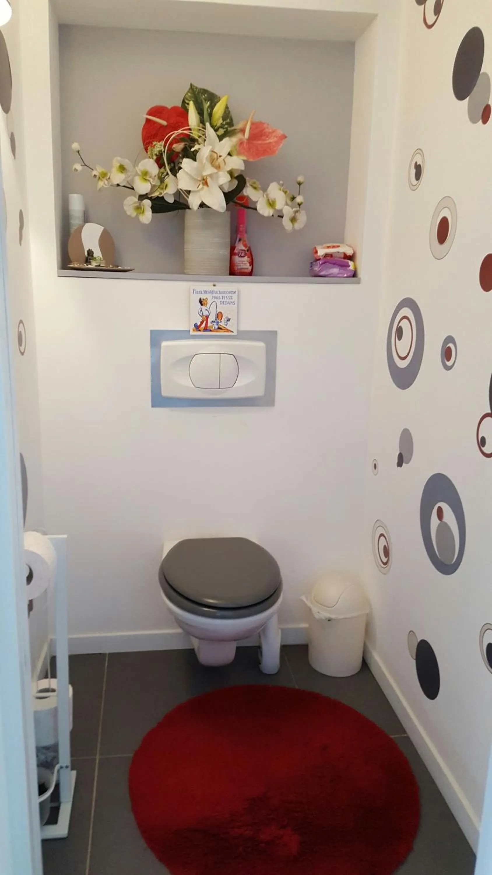 Toilet in Chambres d'hôtes Chez Pat et Nanou