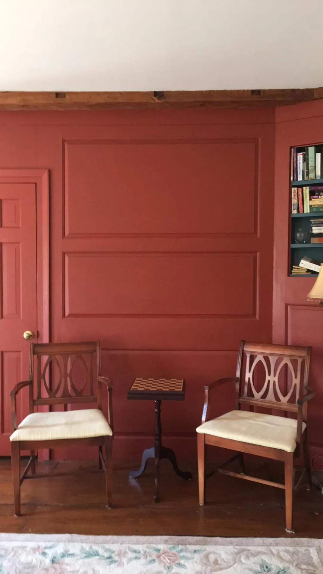 Seating area in Timber Post Bed & Breakfast