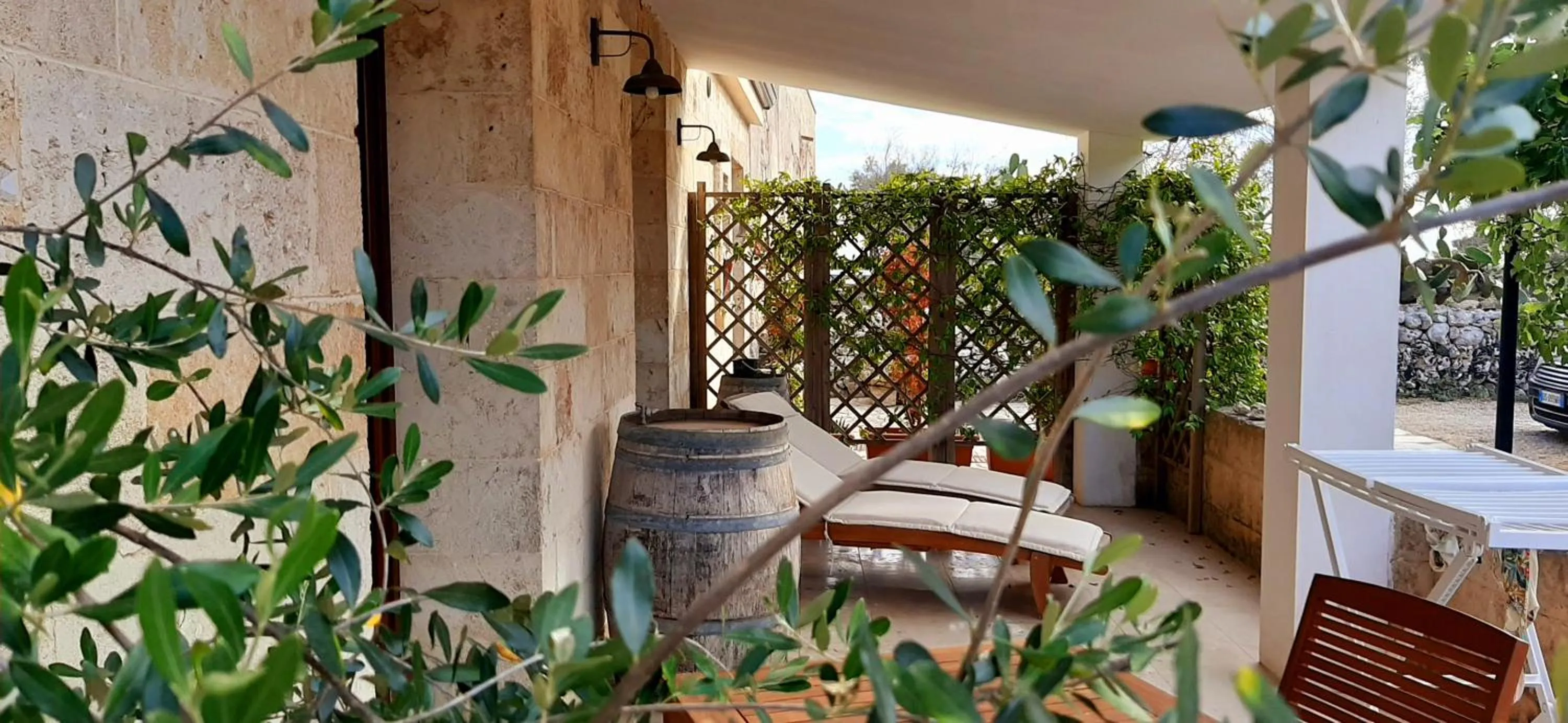 Patio in Antica Masseria Ficazzana - Tenuta