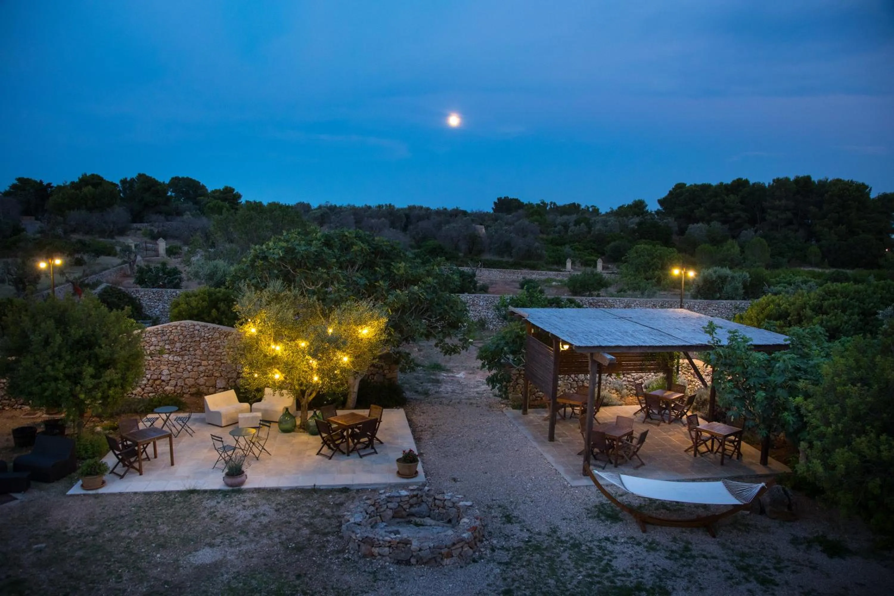 Patio in Antica Masseria Ficazzana - Tenuta